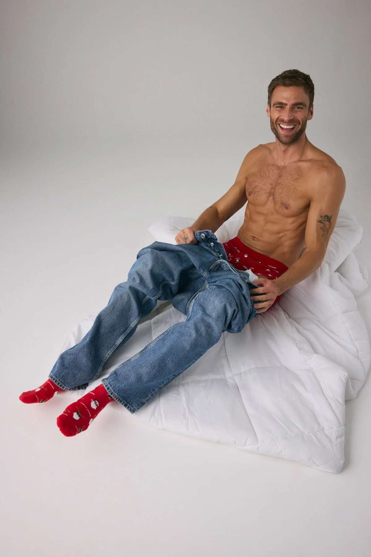 Ysabel mora - Jul Boxershorts & sokker