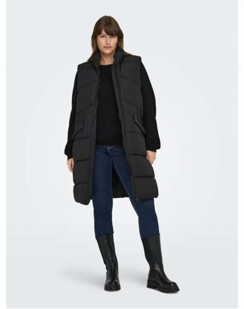 Only Carmakoma - Matilde - Vatteret Vest Sort