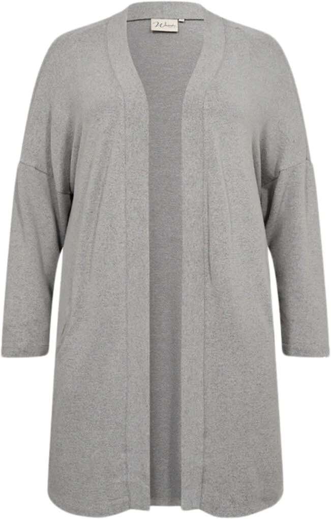 Wasabi - Simone 3 Cardigan - Lys Grå