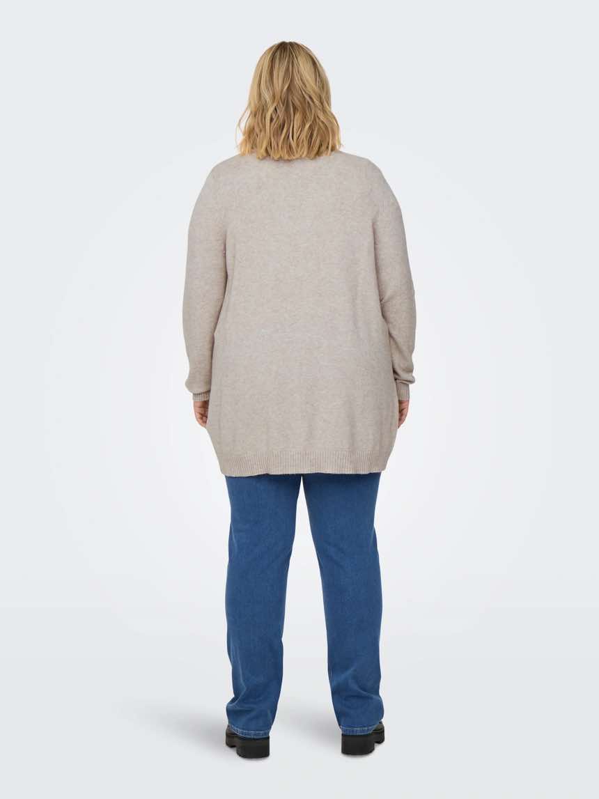 Only Carmakoma - Esly - Cardigan Beige