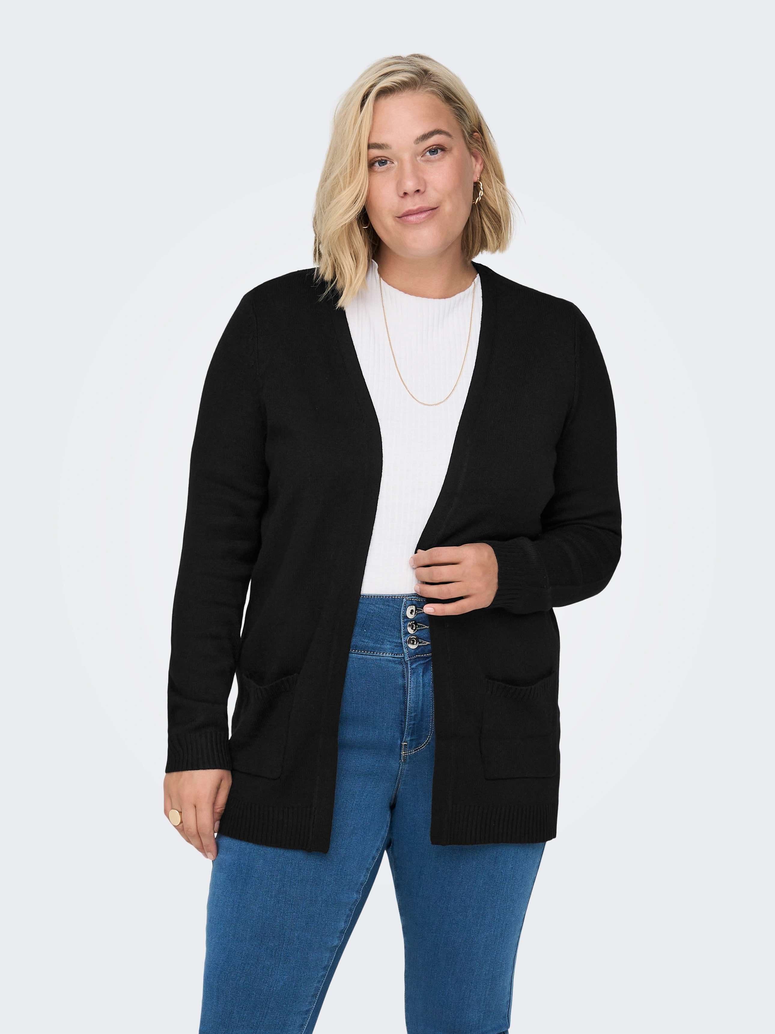 Only Carmakoma - Esly - Cardigan Sort
