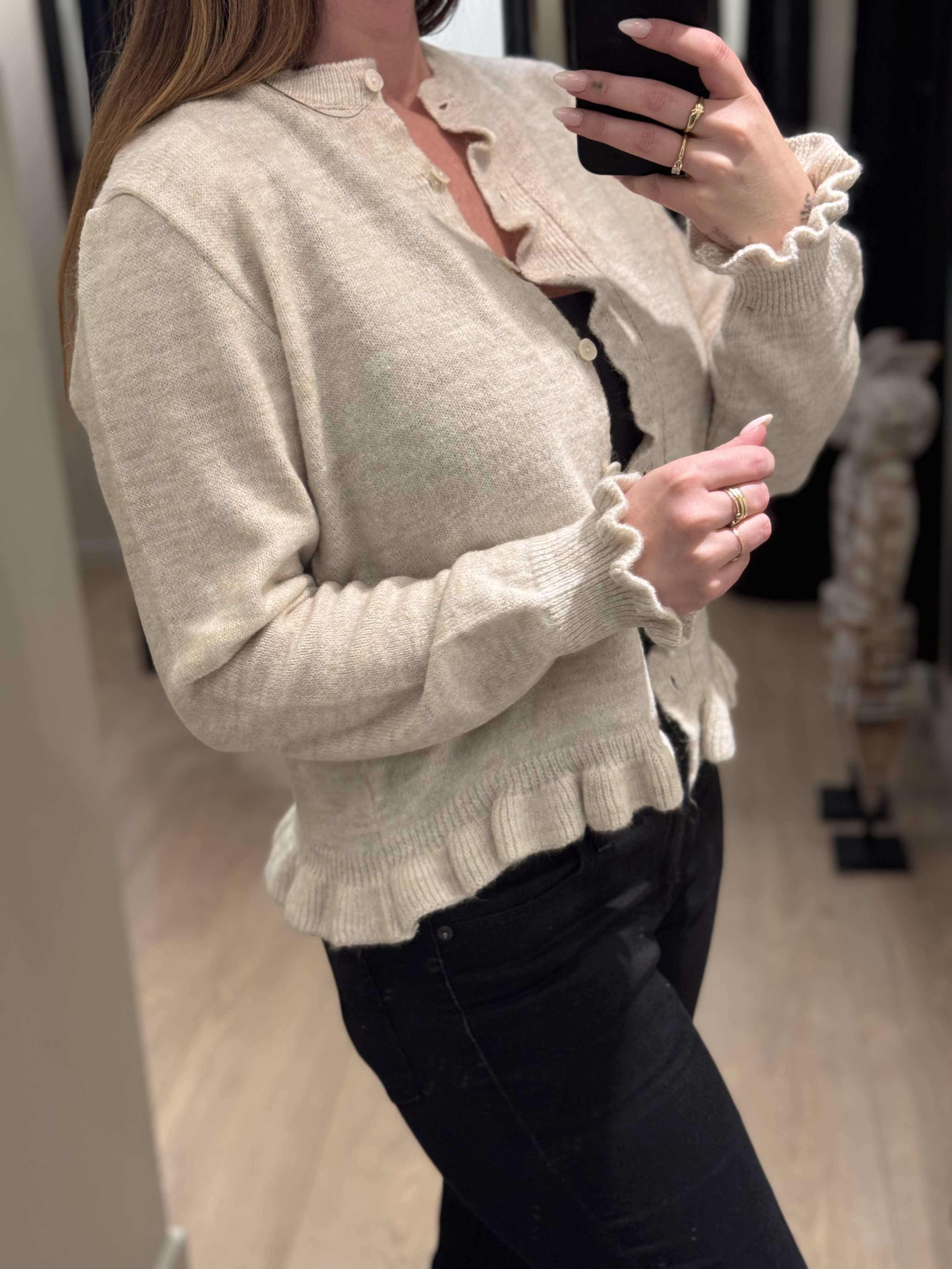 JDY - Letty - Cardigan Lys Beige