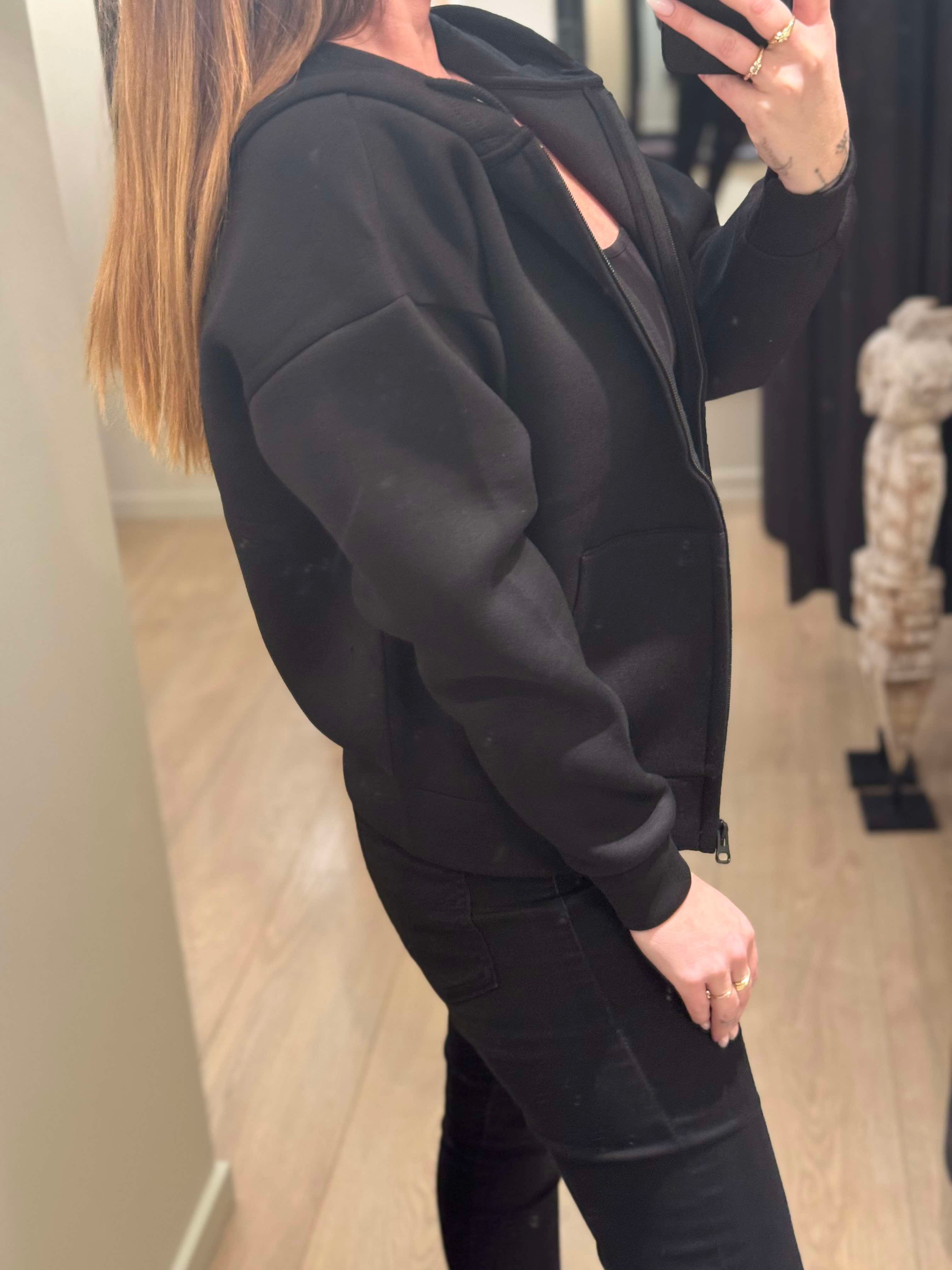 ONLY - Naomi - Hættetrøje Sort