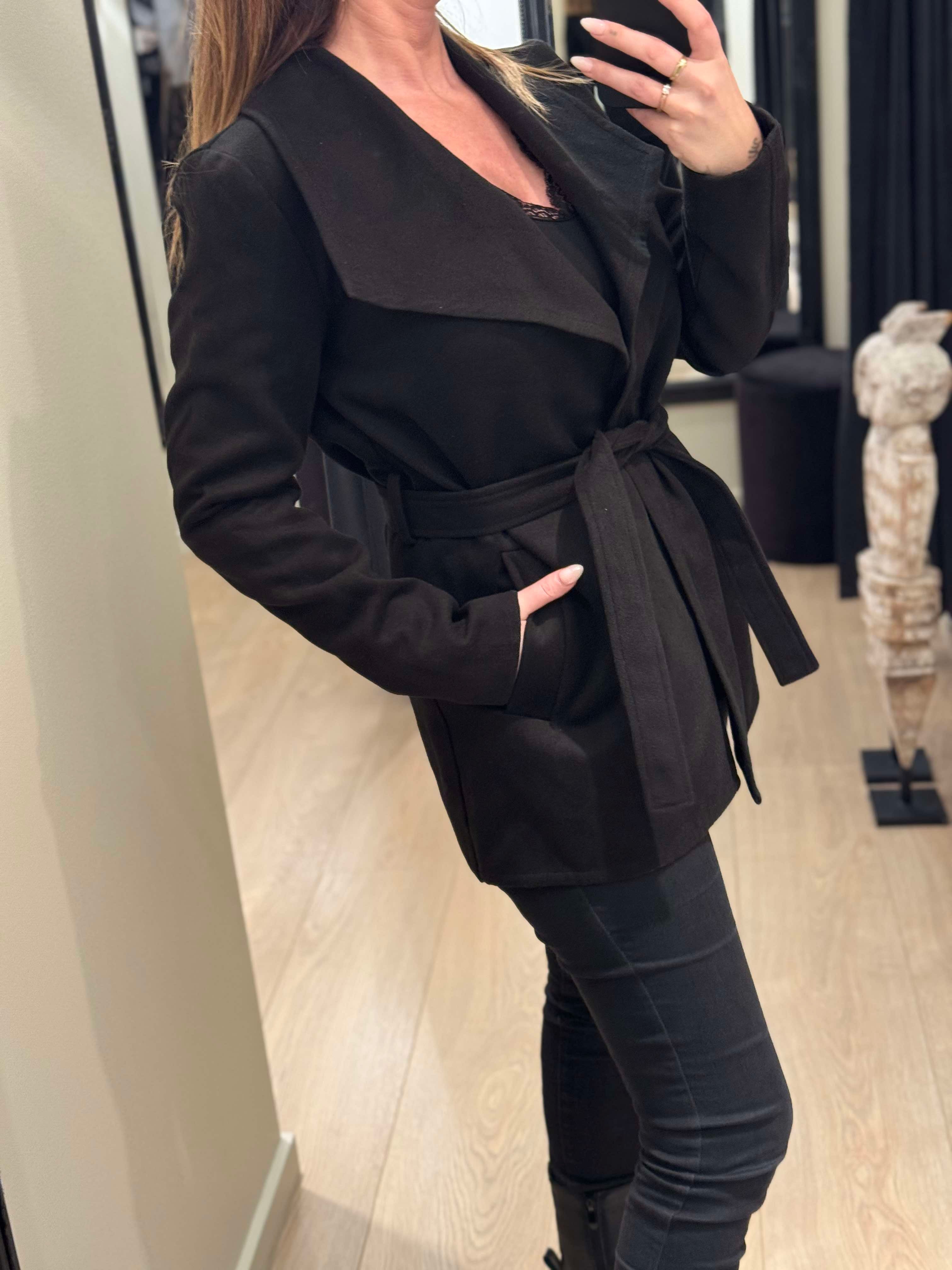 JDY - Dannie Elise - Trenchcoat Sort
