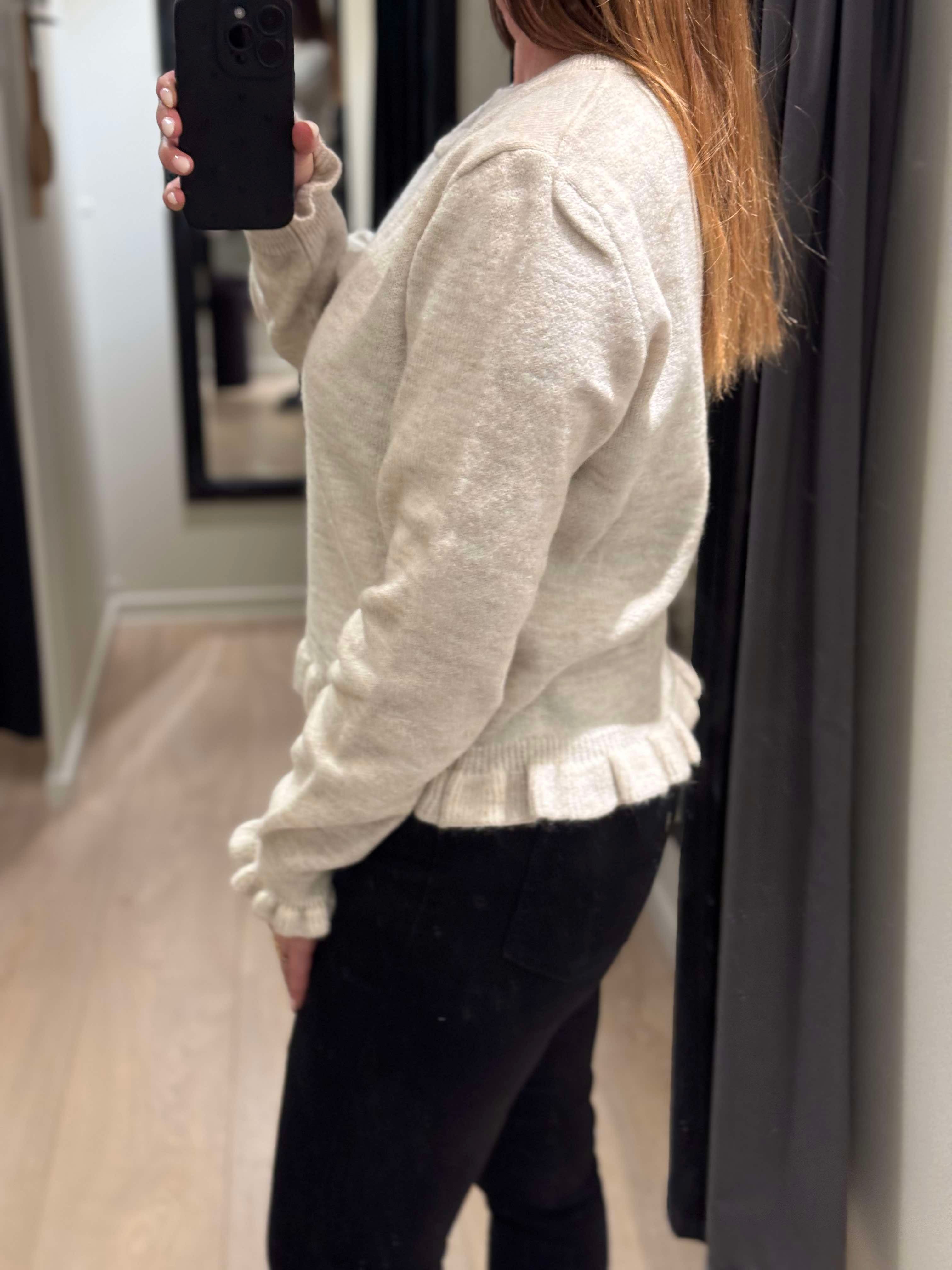 JDY - Letty - Cardigan Lys Beige
