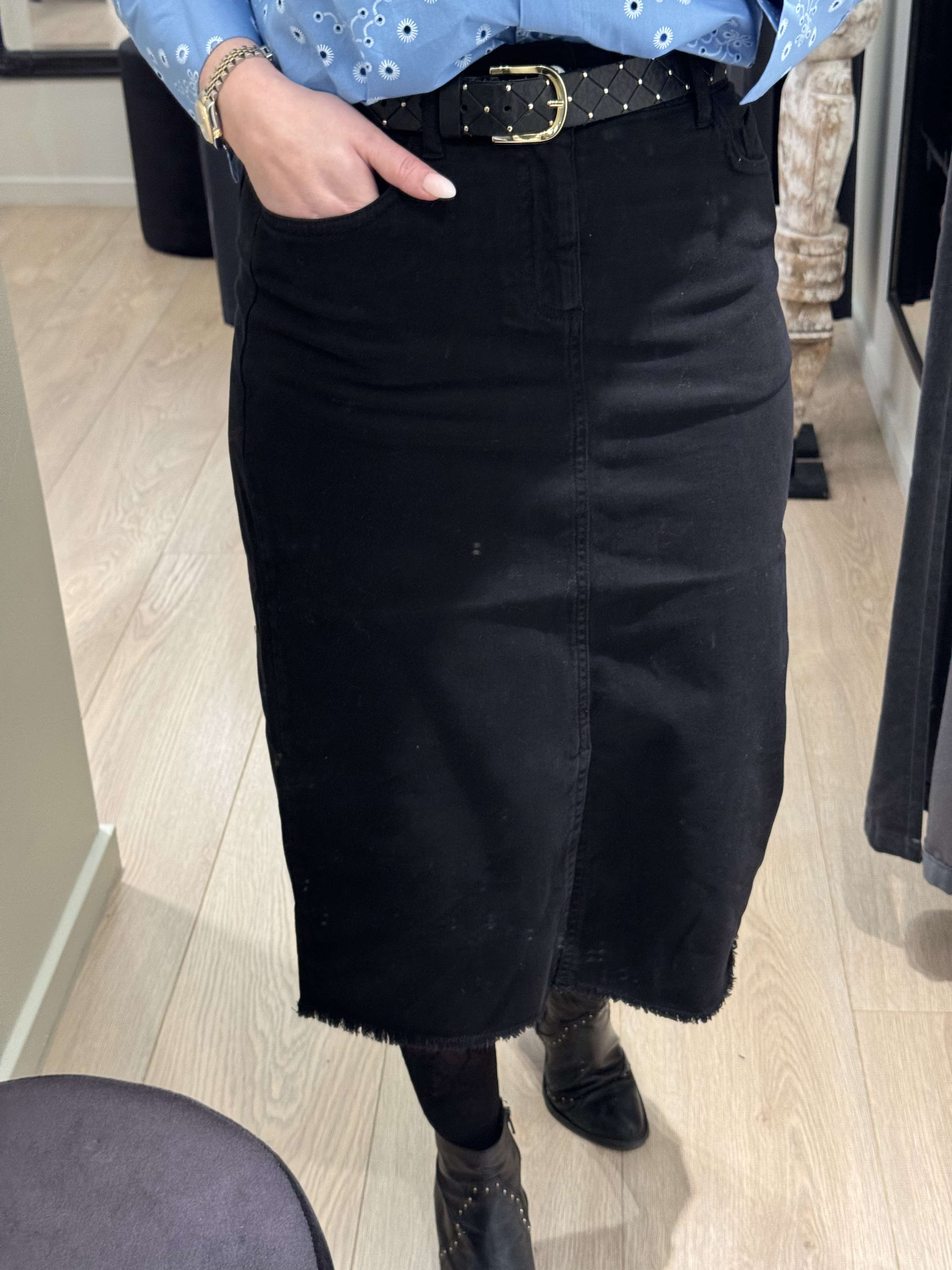 Soyaconcept - ERNA 22 - Nederdel sort