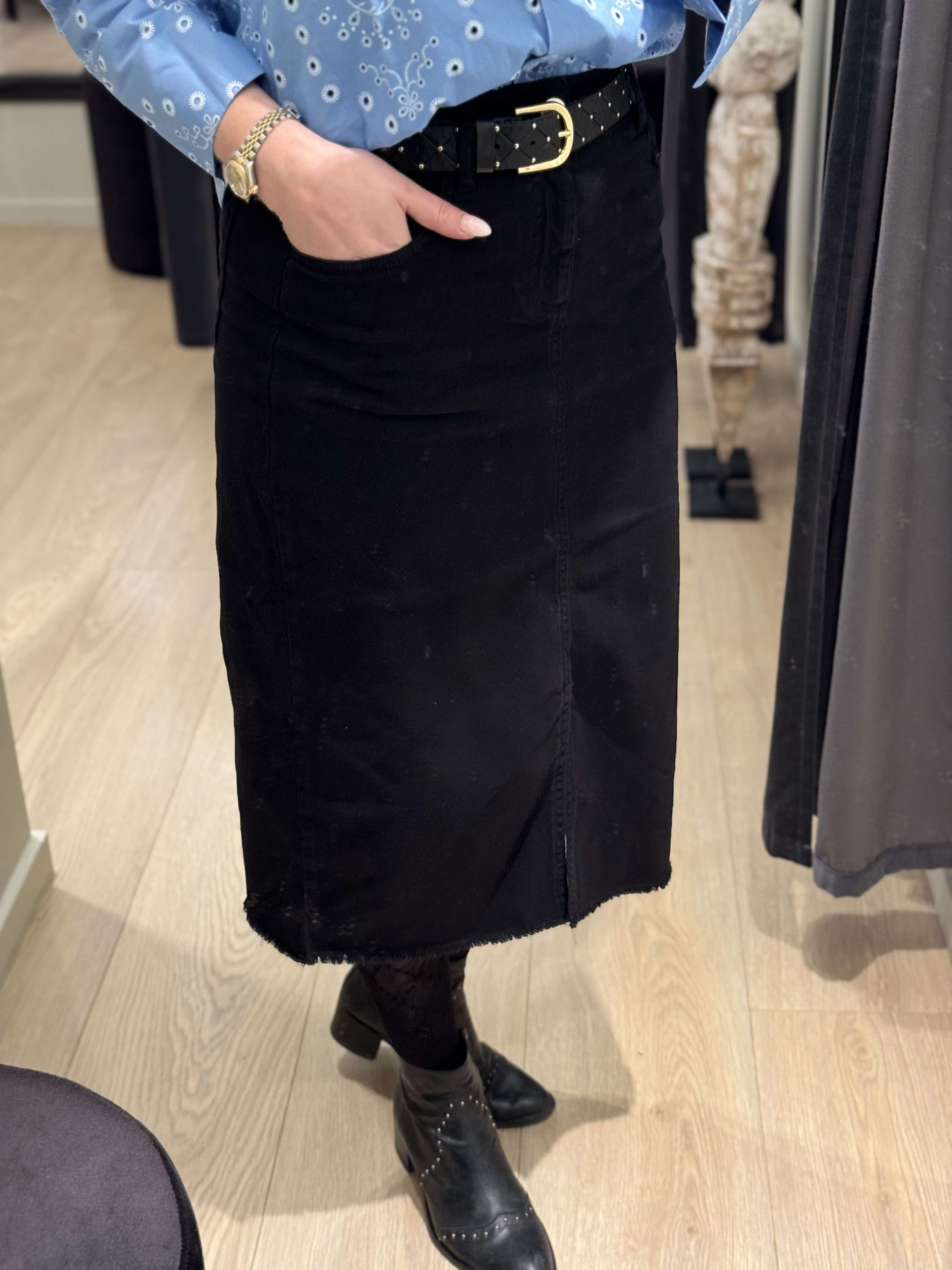 Soyaconcept - ERNA 22 - Nederdel sort