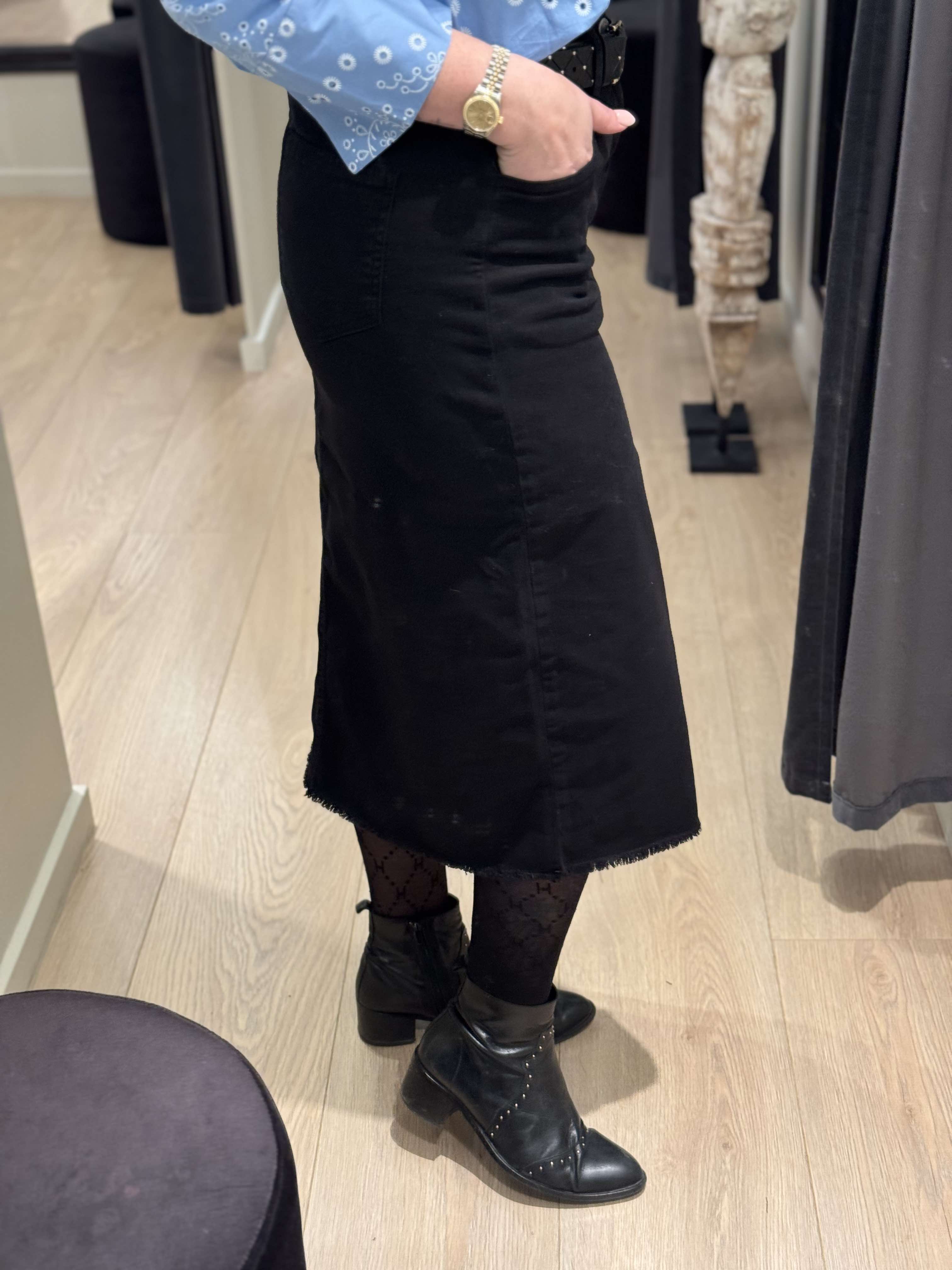 Soyaconcept - ERNA 22 - Nederdel sort