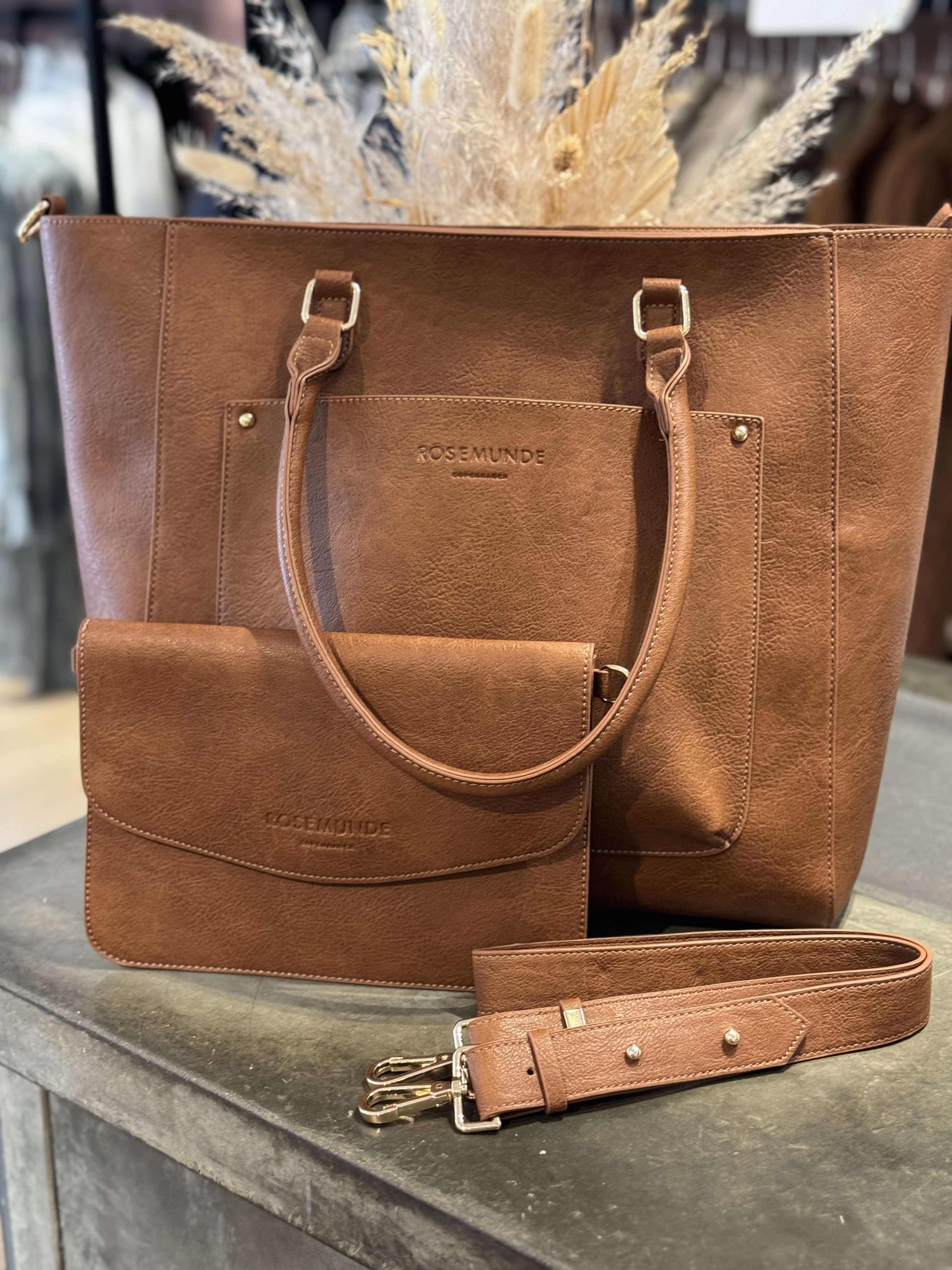 Rosemunde - Shopper - Cognac