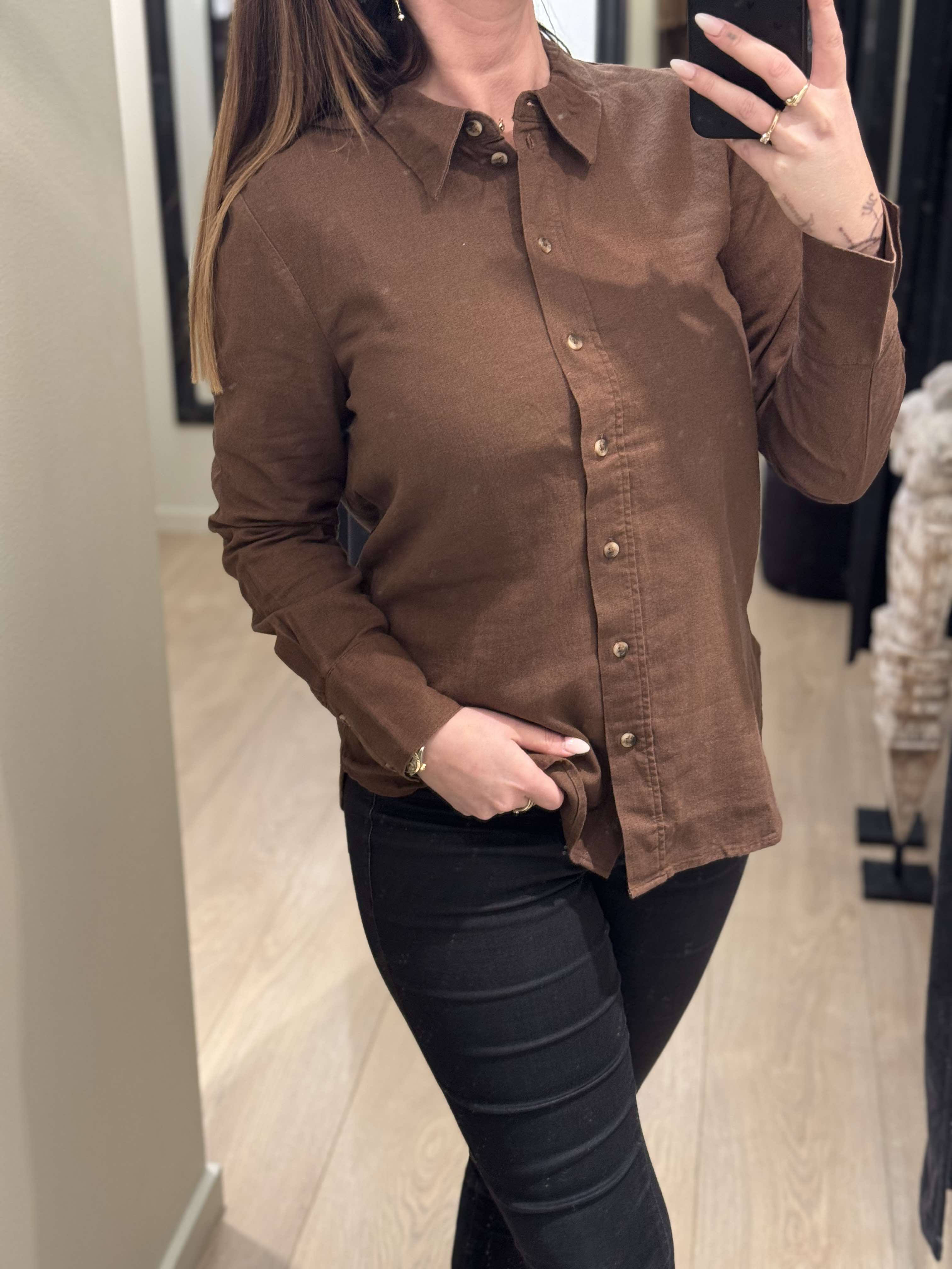 JDY - Say -Skjorte Brun