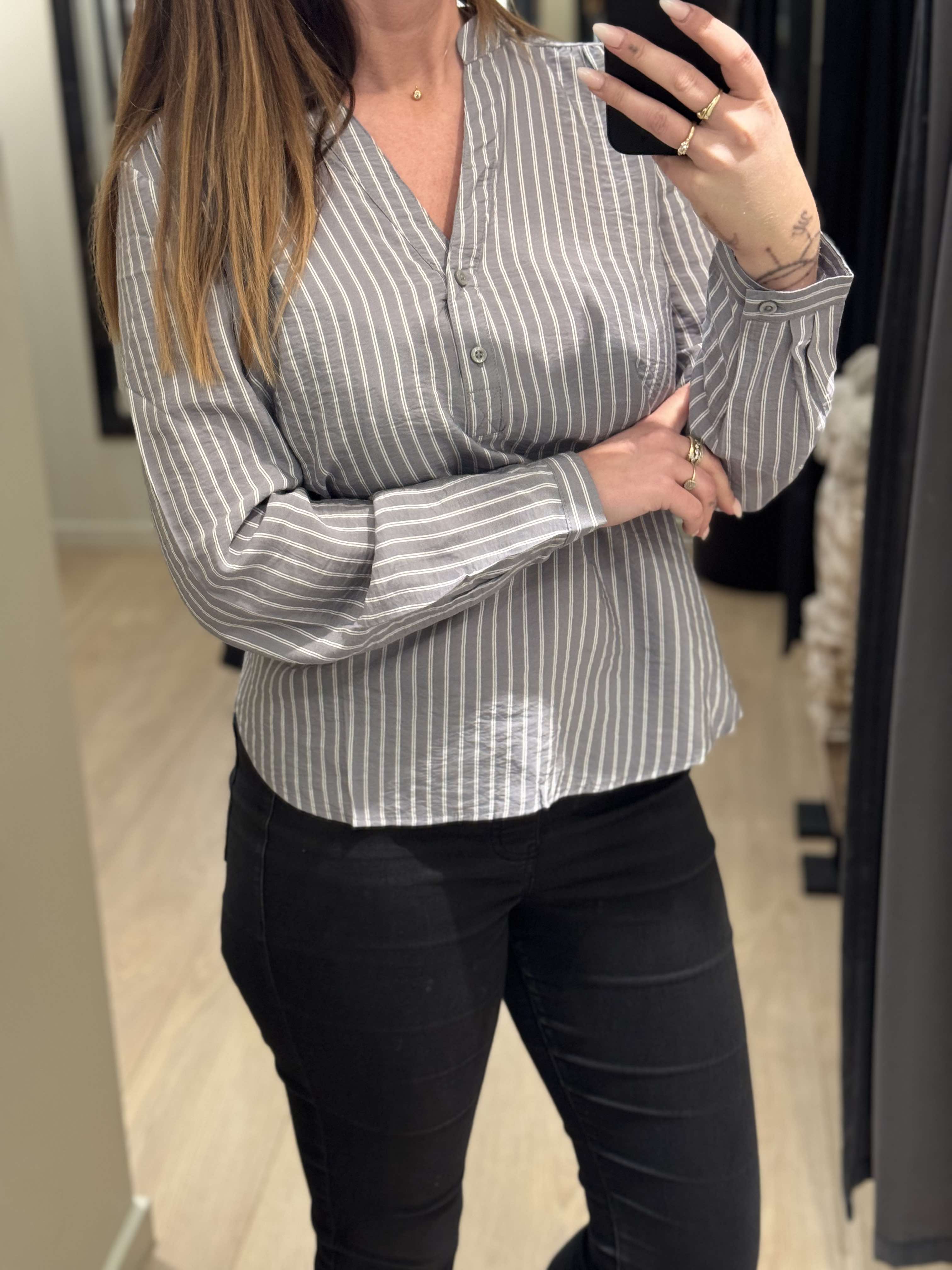 JDY - Barbara - Bluse Grå
