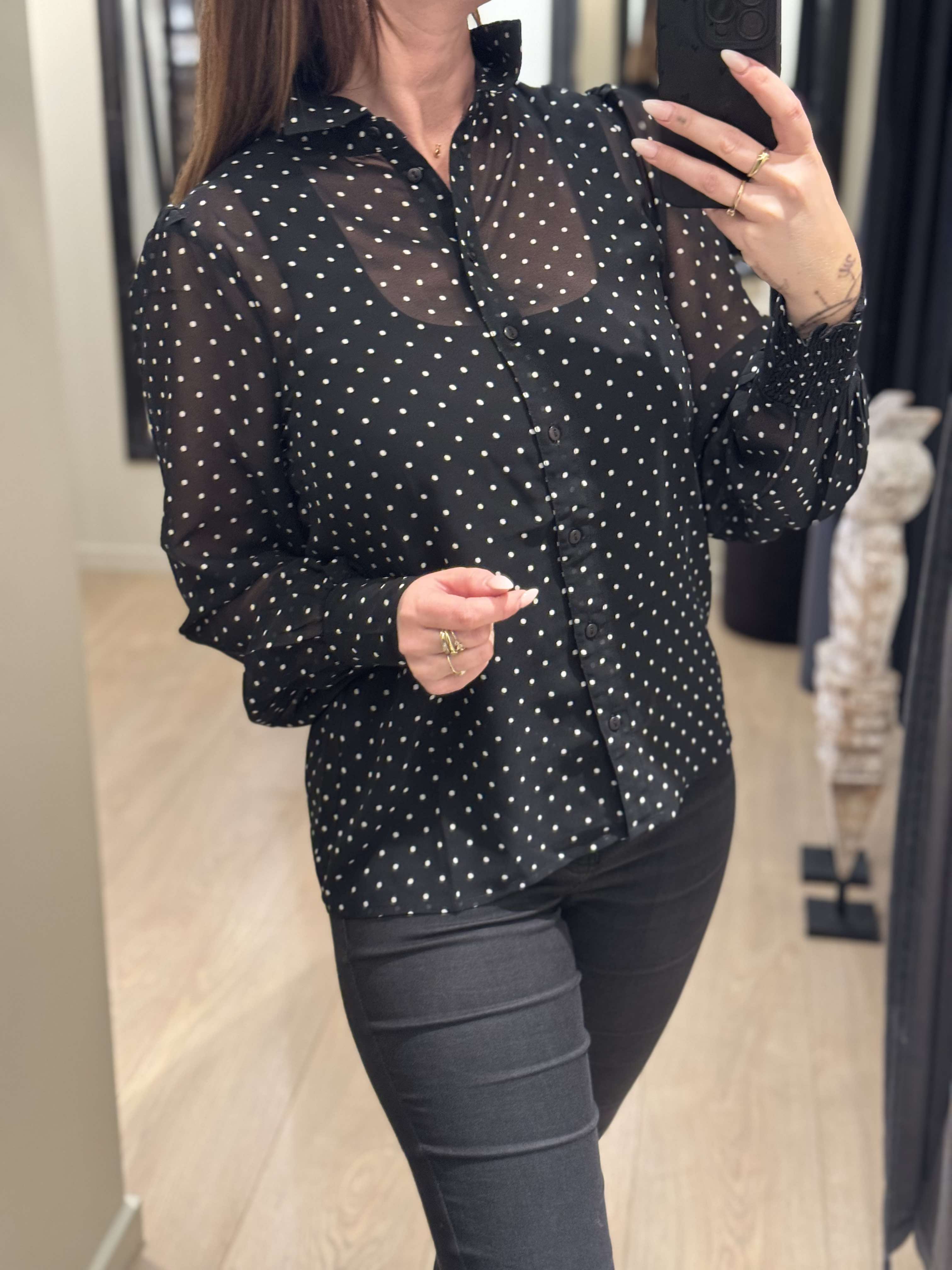 ONLY - Isabella - Skjorte Sort