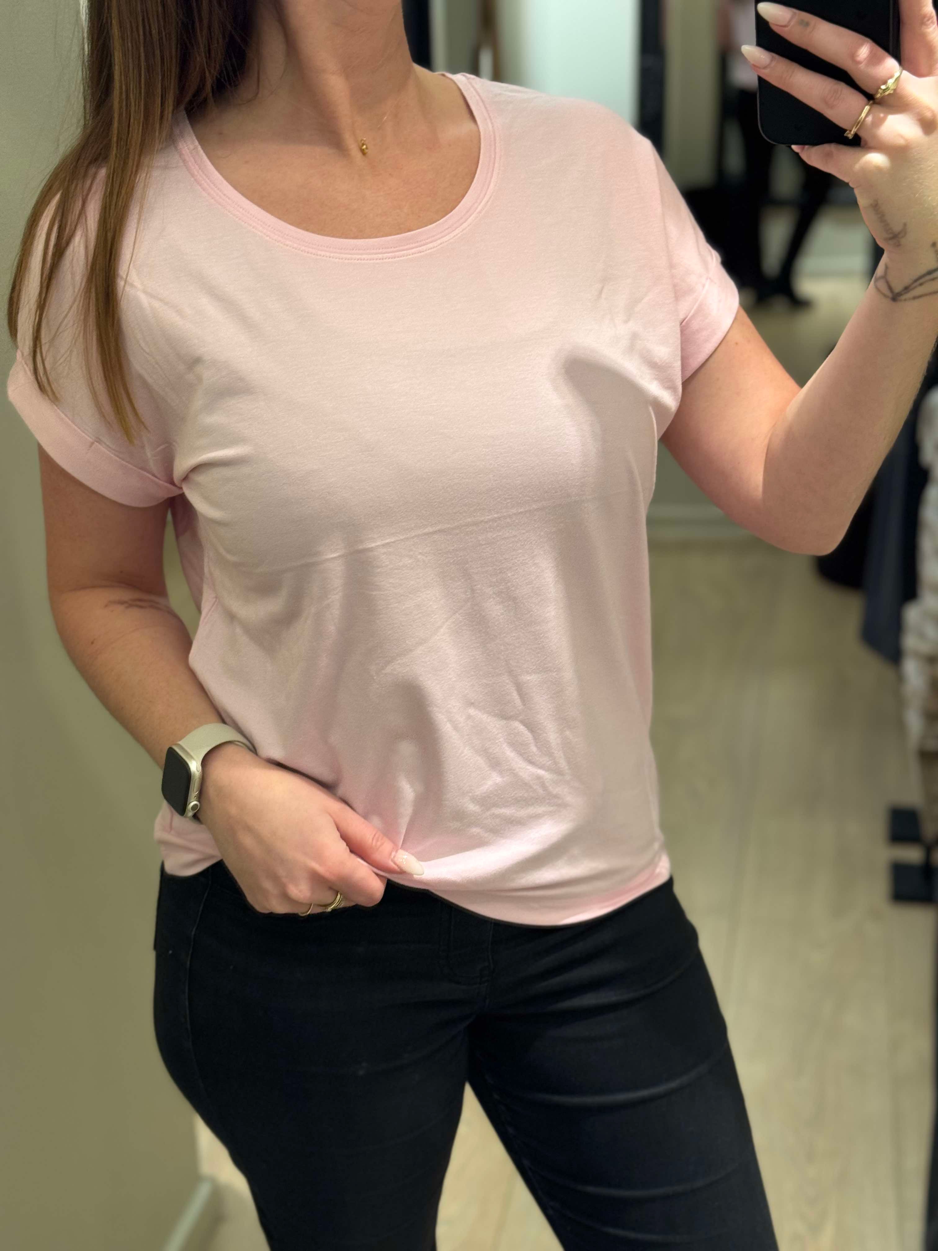 ONLY - Moster - T-shirt Lyserød