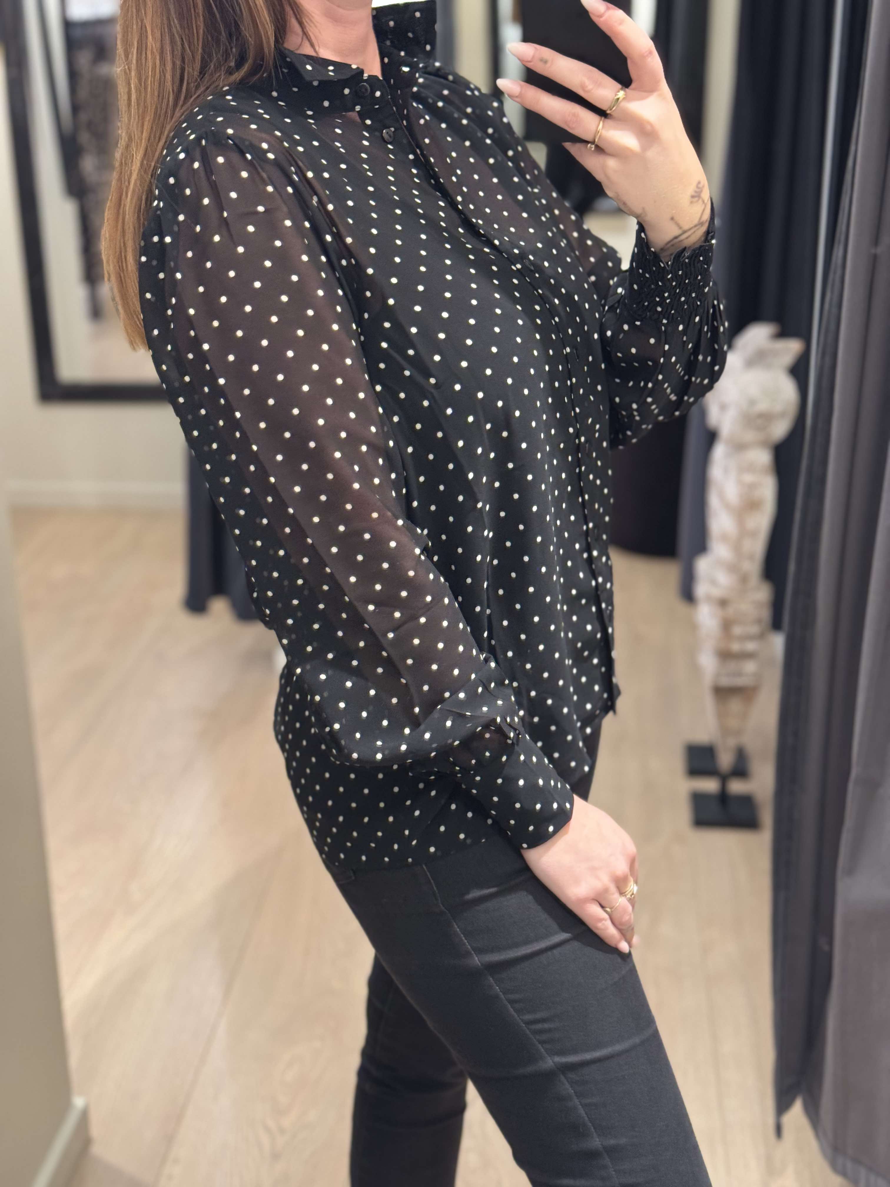 ONLY - Isabella - Skjorte Sort