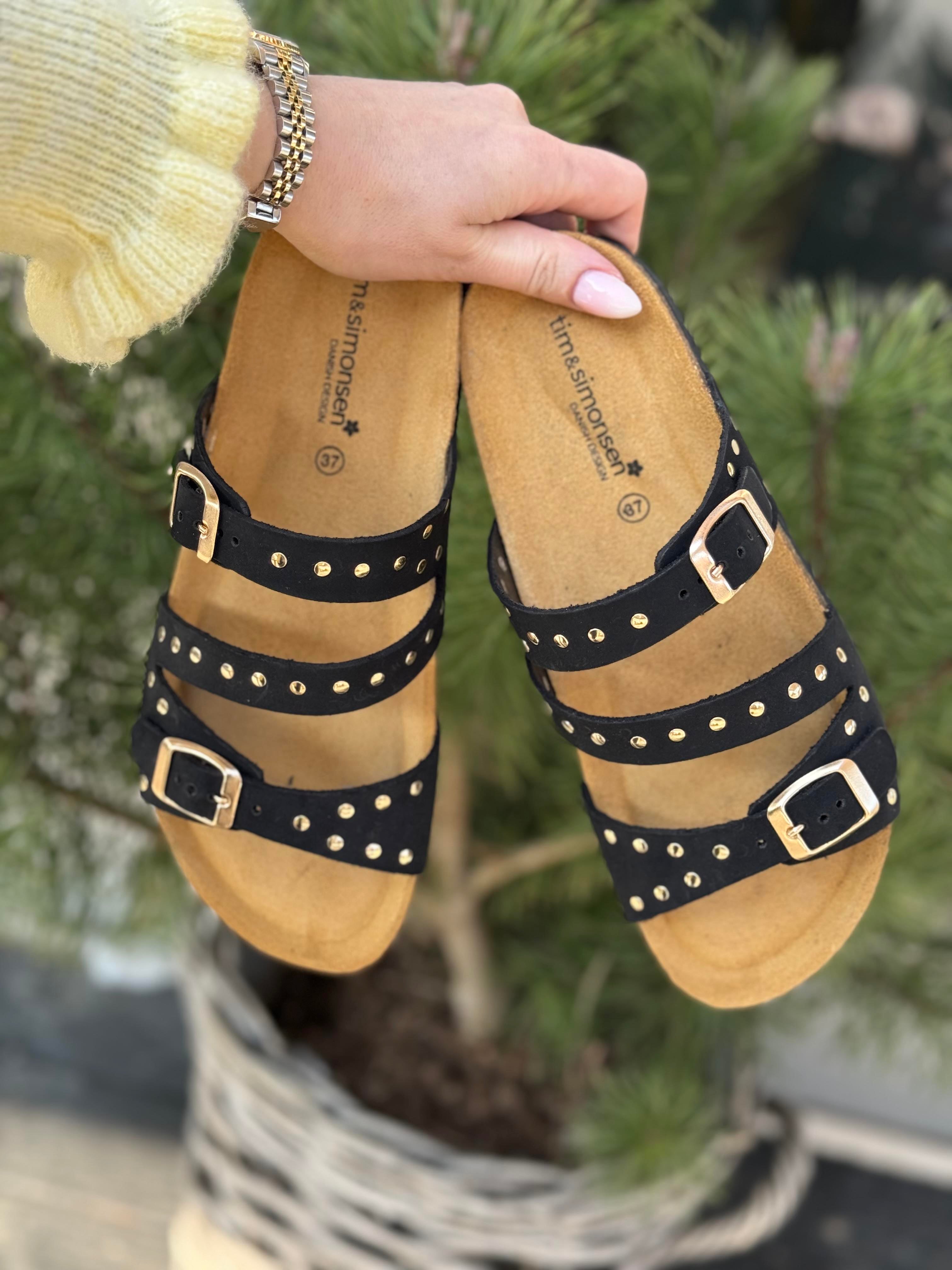 Tim & Simonsen - Alexandra - Sort/Guld