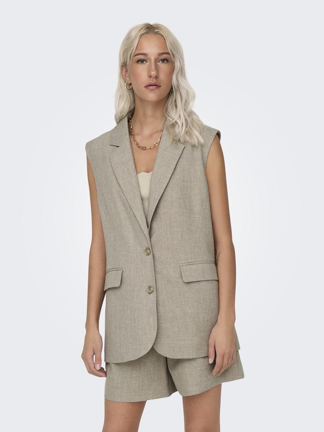 Only - Linda Waistcoat - Fungi