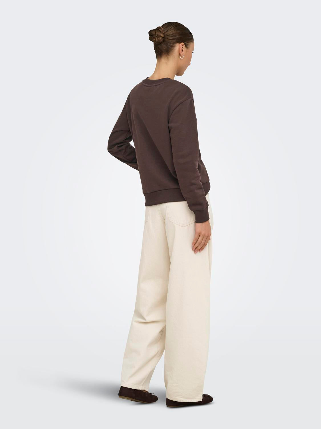 JDY - Paris - Sweatshirt - Brun