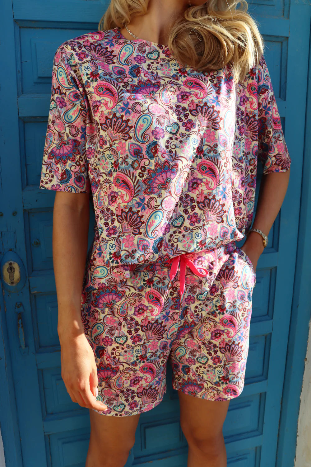 LIBERTÈ - Alma - Shorts Pink Paisley