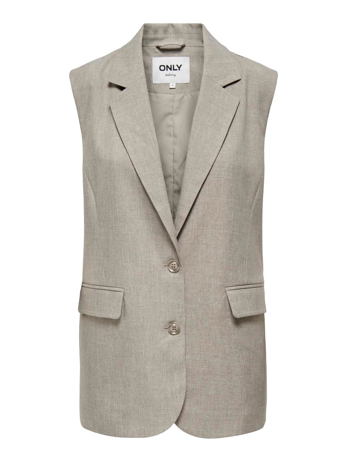 Only - Linda Waistcoat - Fungi
