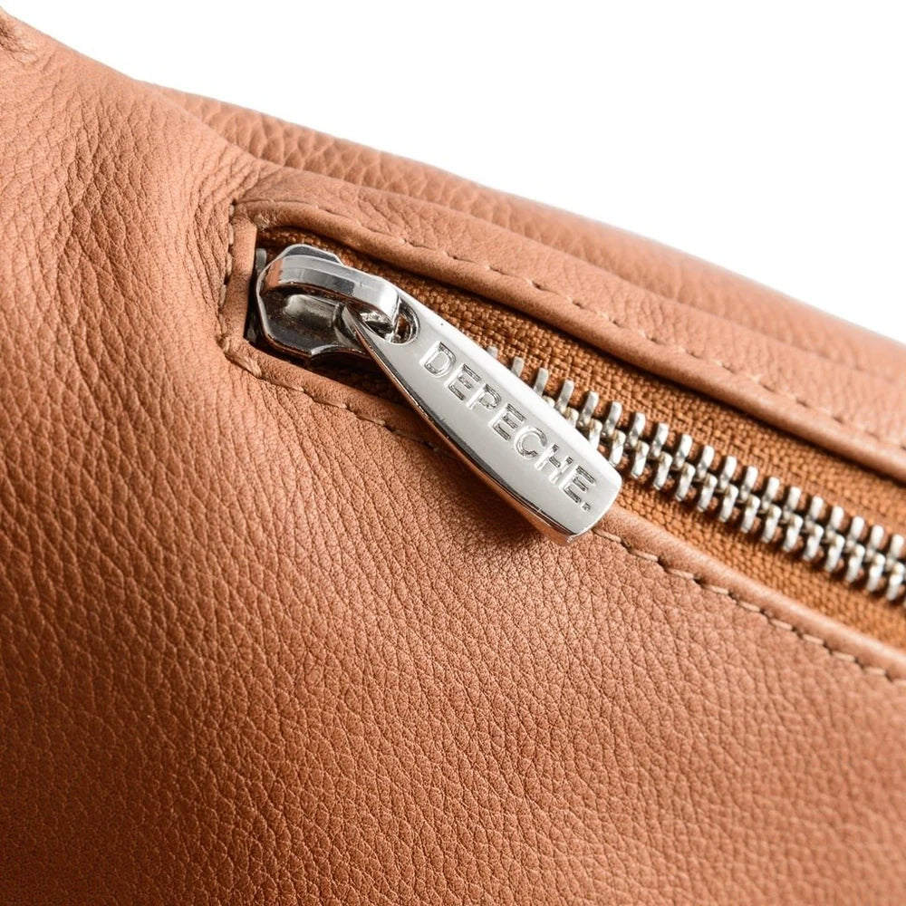 DEPECHE - Bumbag - Cognac