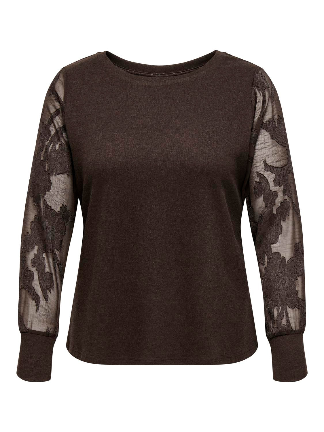 Only Carmakoma - Amilla - Bluse - Brun