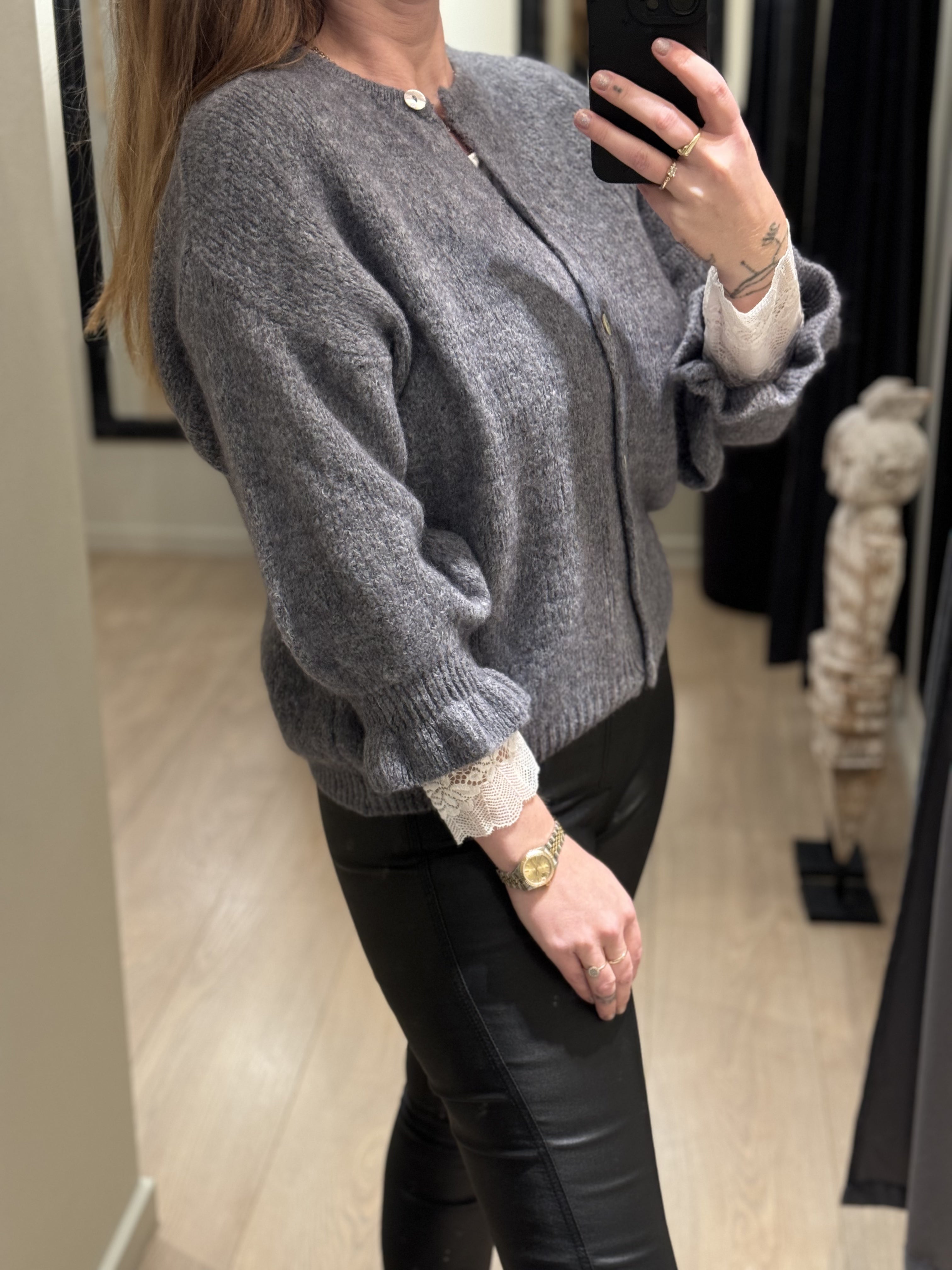 Marta - Strik - Grå