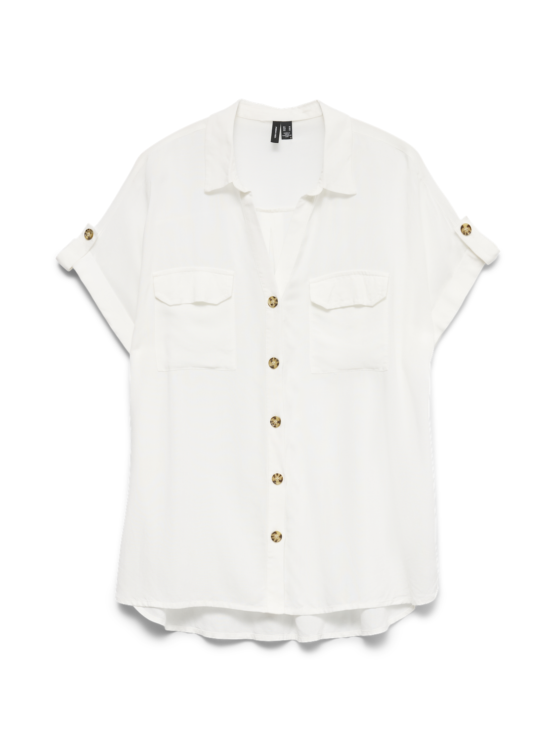 Vero Moda - Bumpy - Skjorte - Snow White