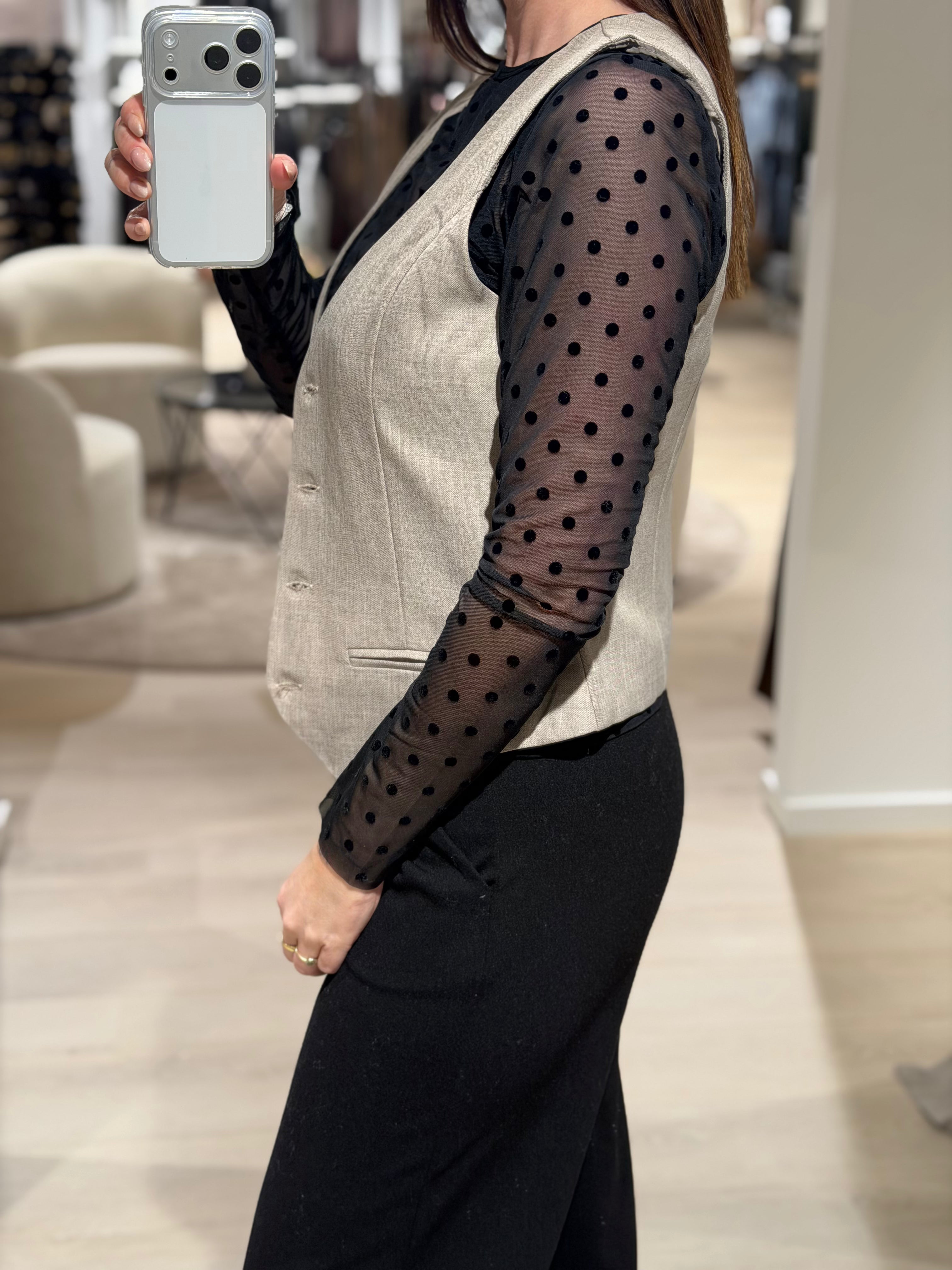 ONLY - Linda - Vest Beige