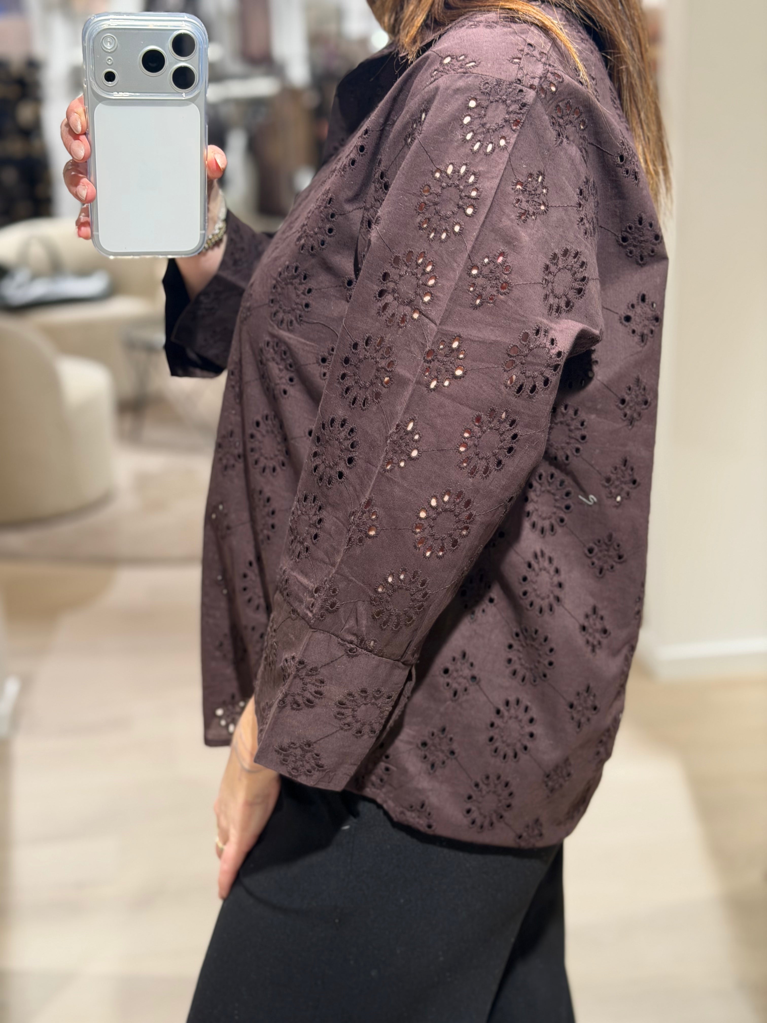 JDY - Tallie - Bluse Brun