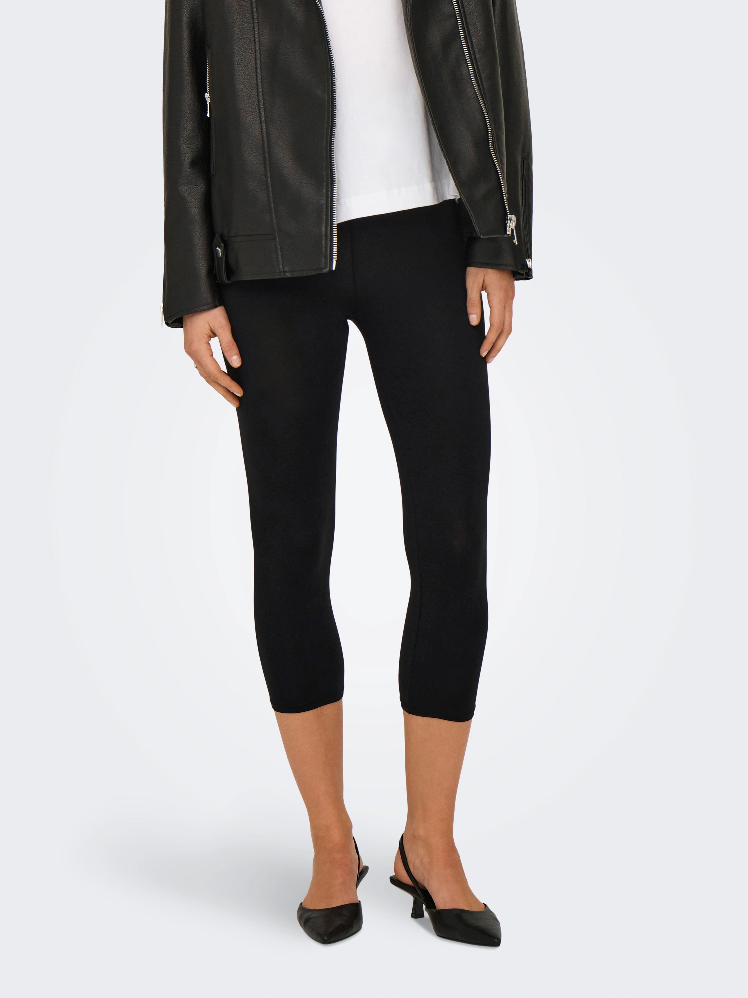 ONLY - Live Love 3/4 - Leggings Sort