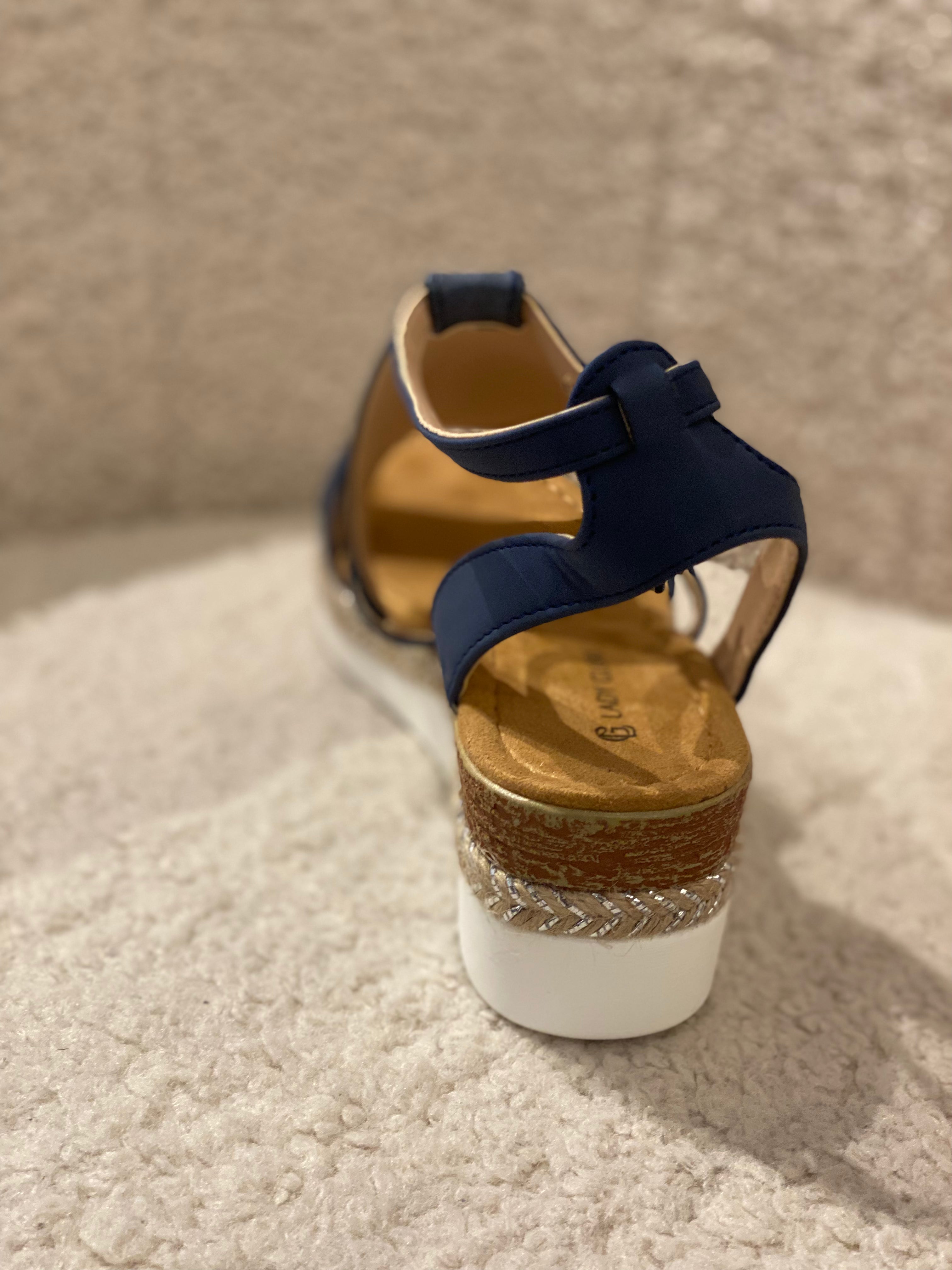 By Lagoni - Lady - Sandal Blå