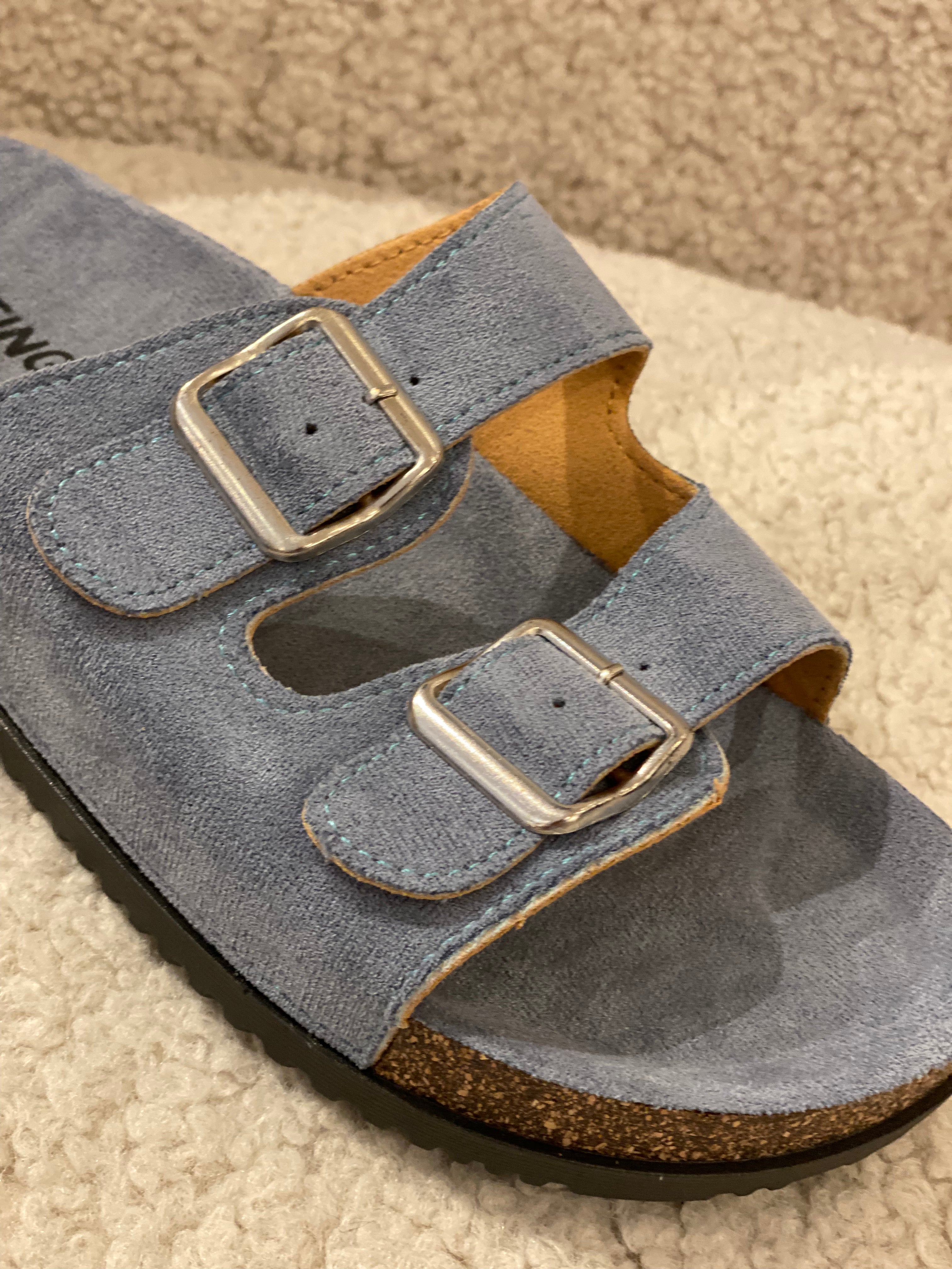 Vanting - Sol - Sandal Due Blå