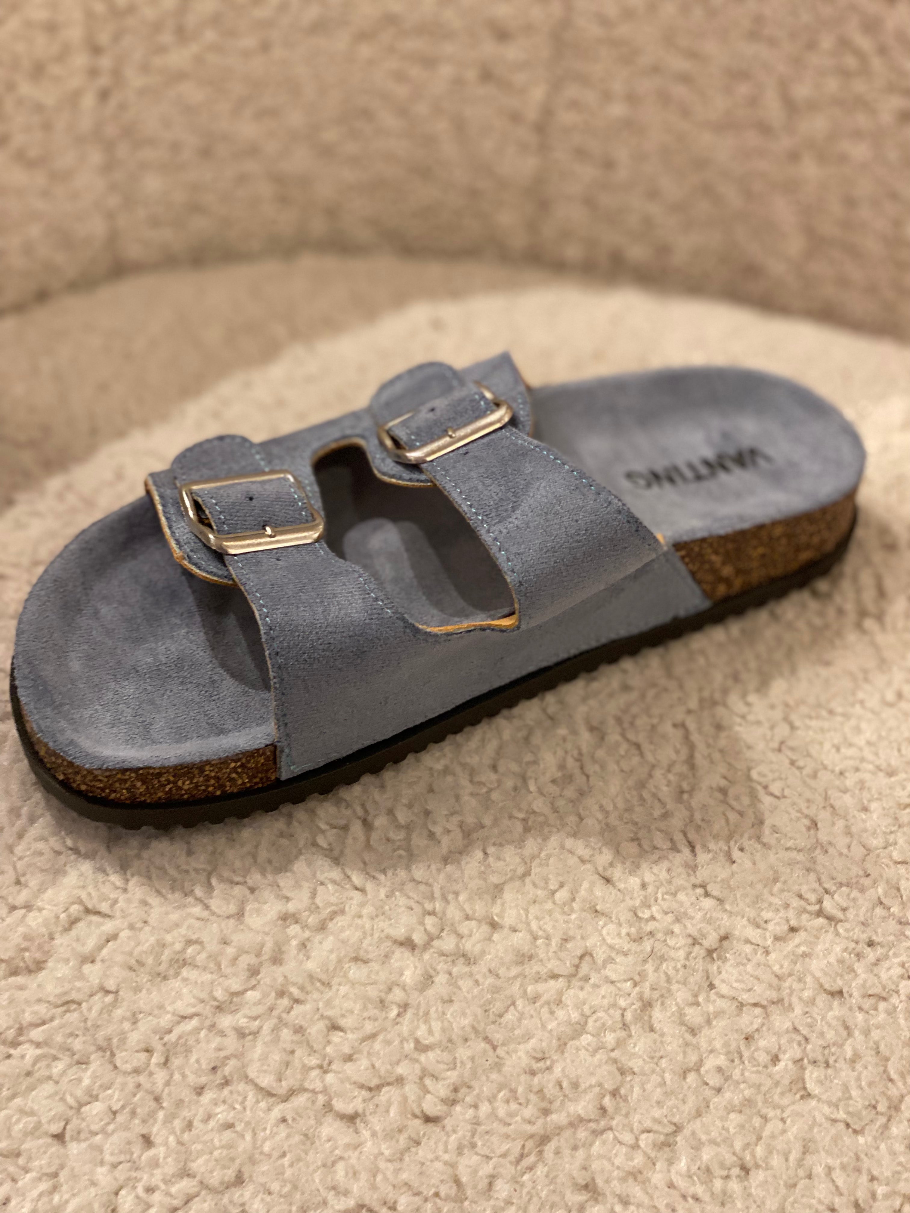 Vanting - Sol - Sandal Due Blå