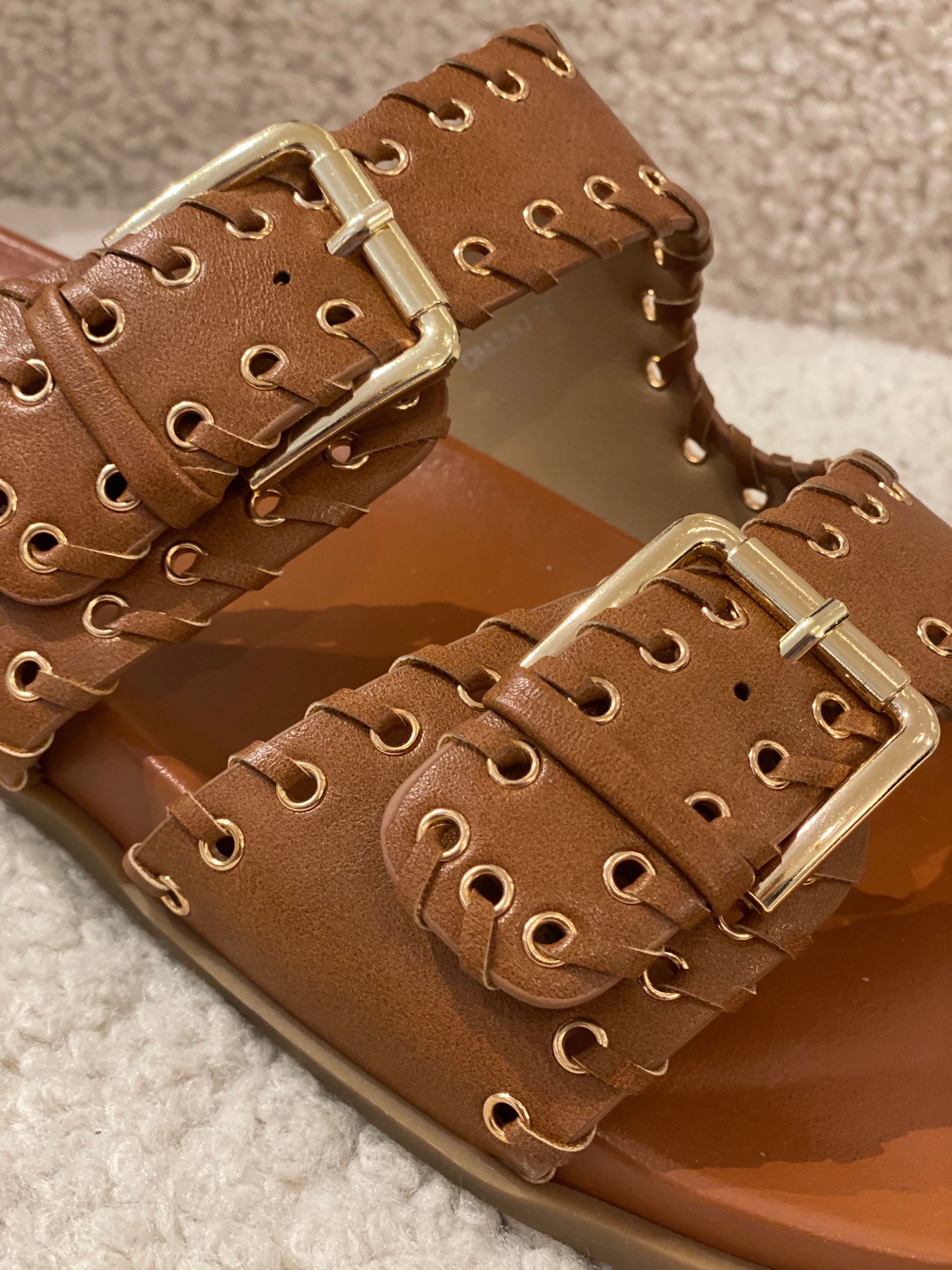 By Lagoni - Ci Sandal - Cognac