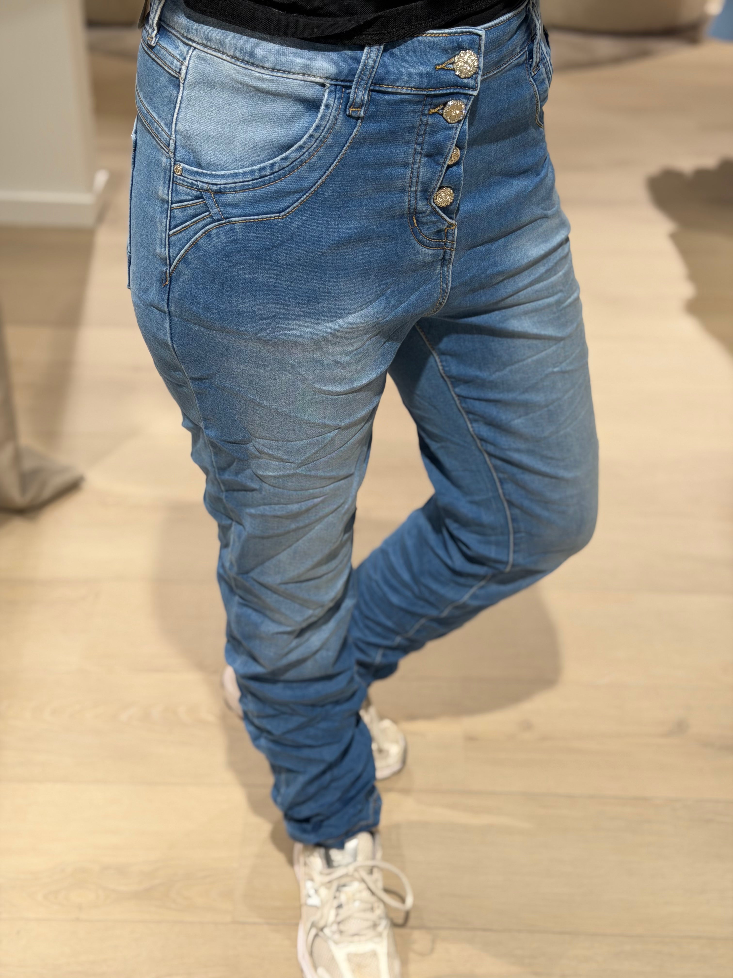 Karostar - Jeans plus size - Knapper