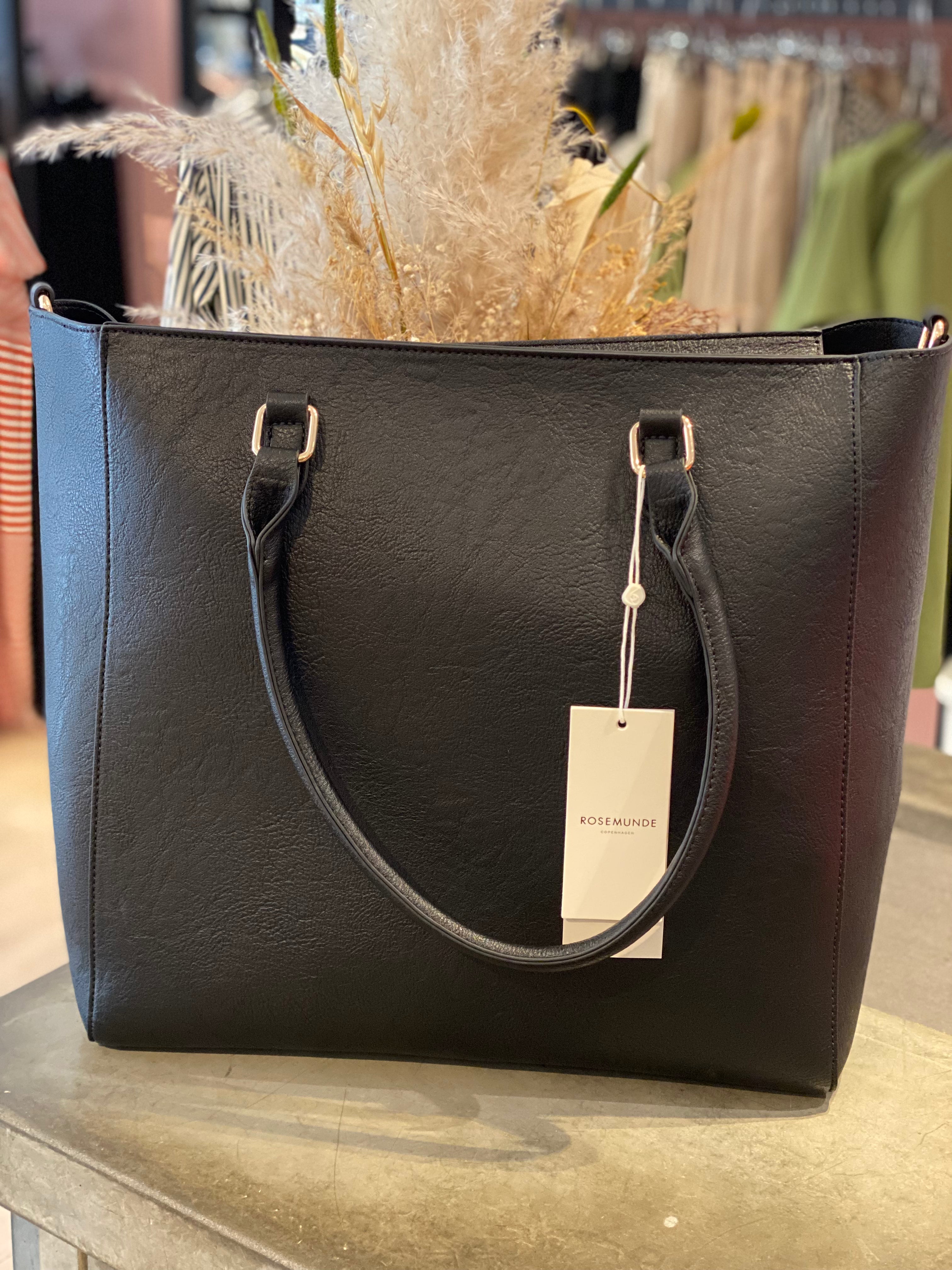 Rosemunde - Shopper - Sort Guld