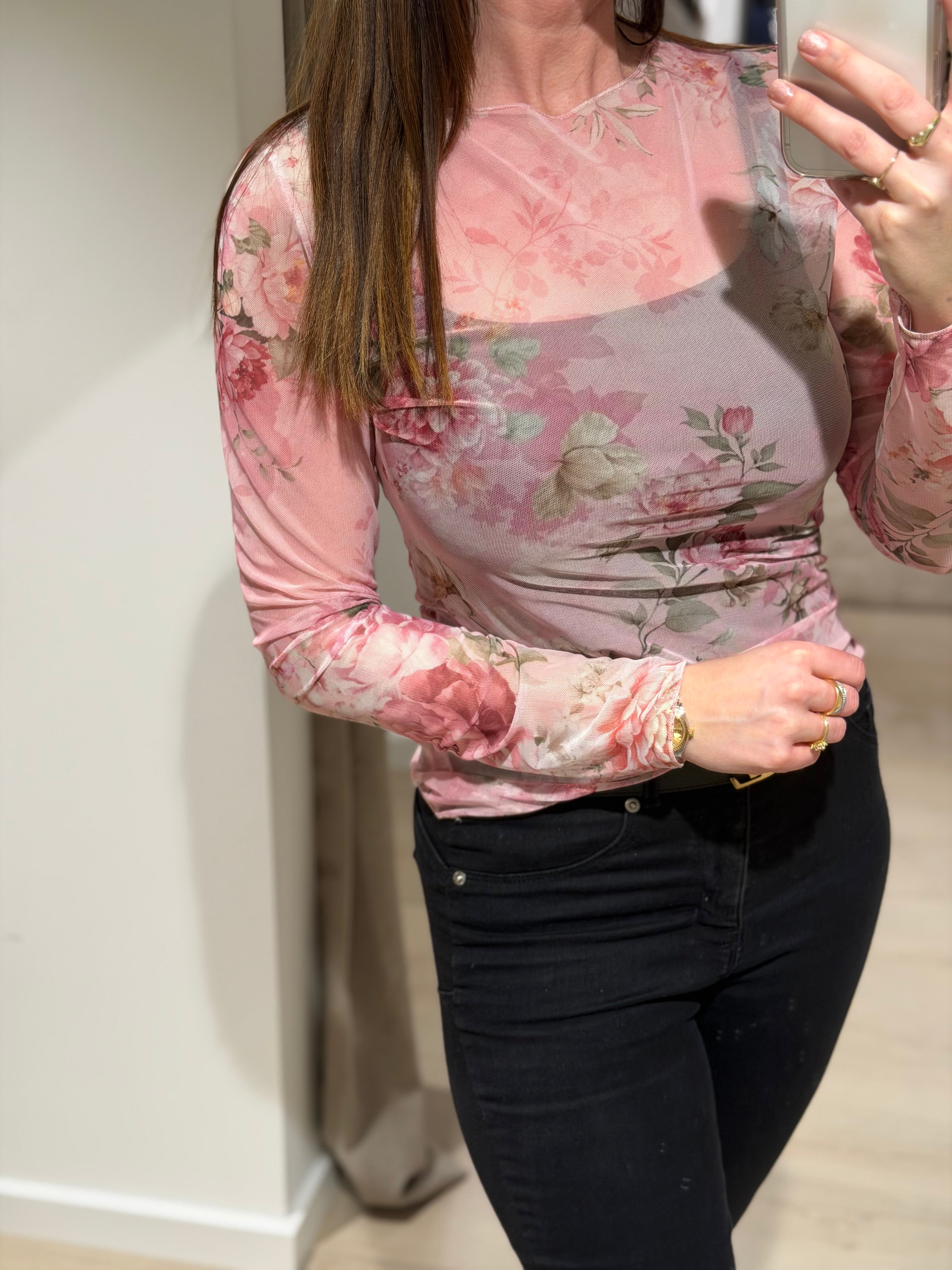 Vanting - Rose - Mesh Rosa