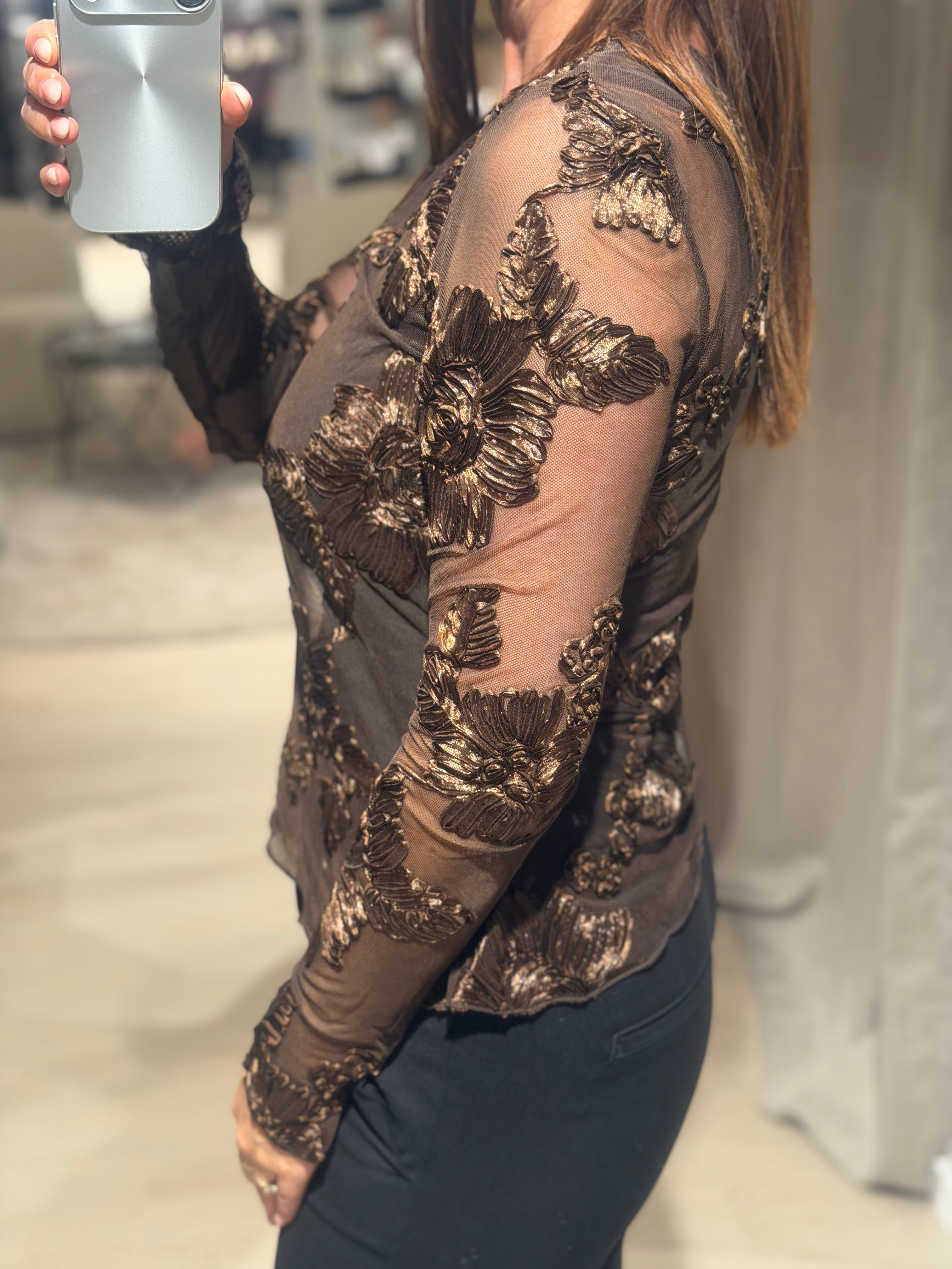 JDY - Casablanca - Top - Brun