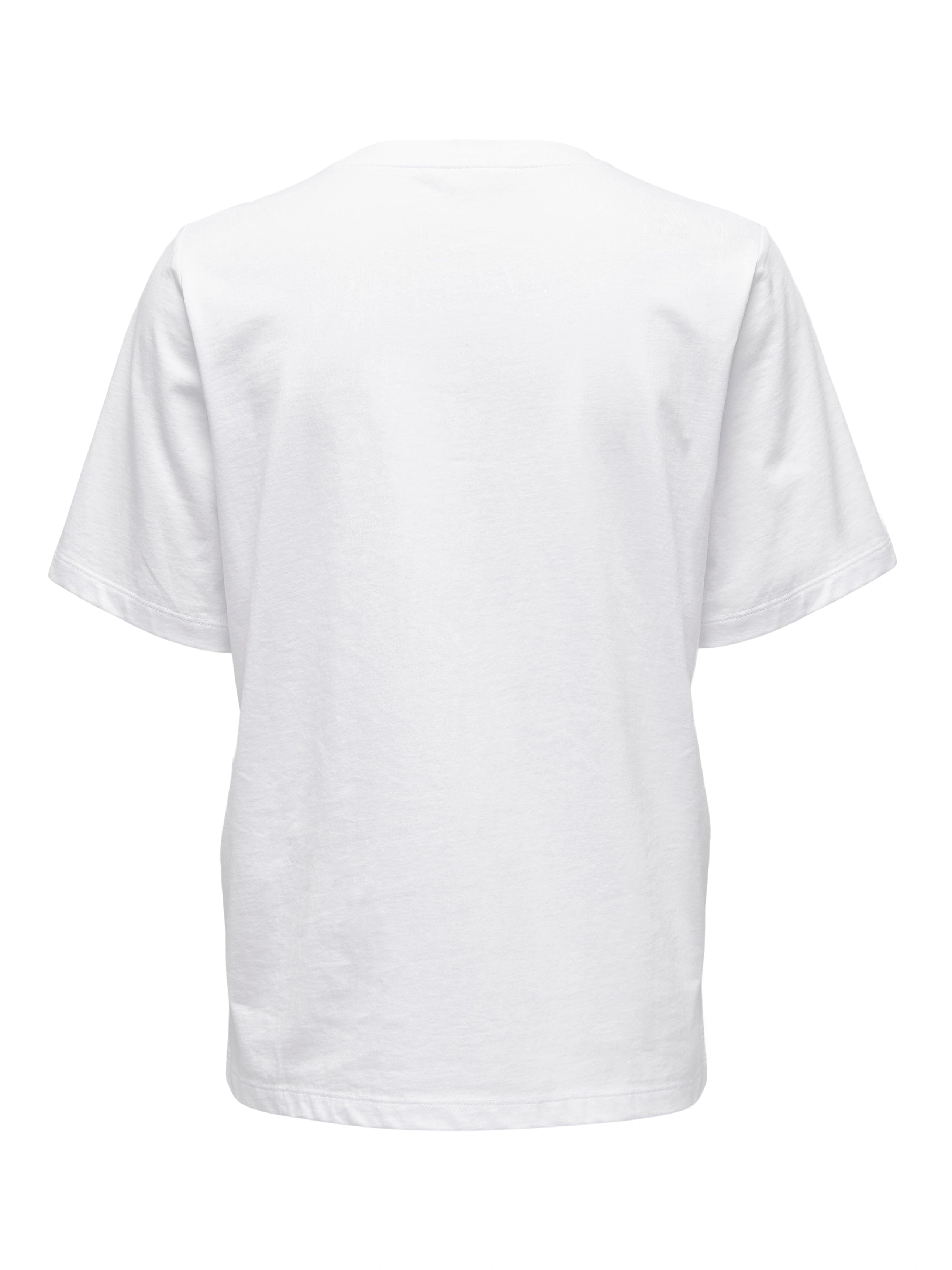 ONLY - Only - T-shirt Hvid