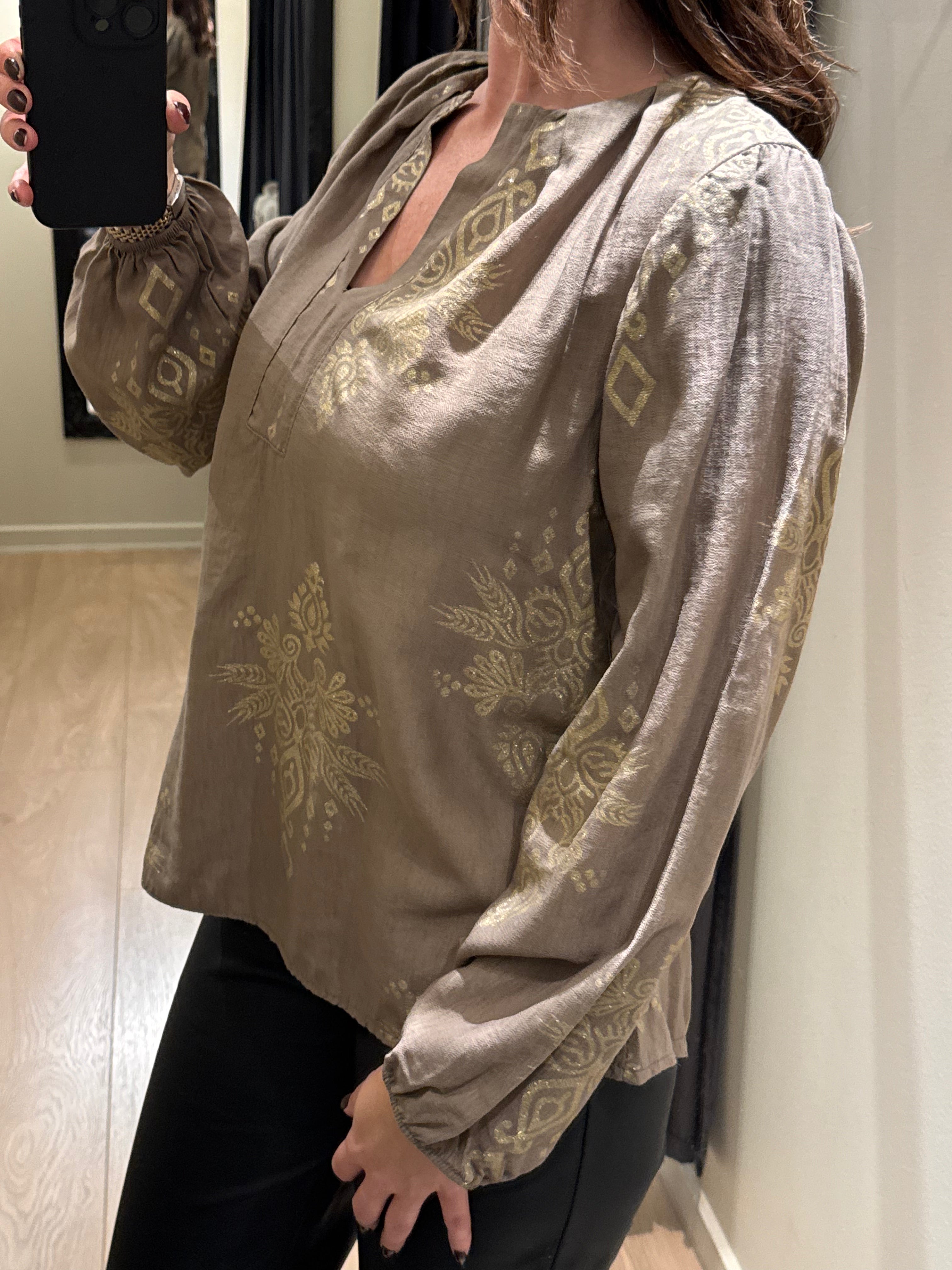 Marta - Bayleaf - Bluse