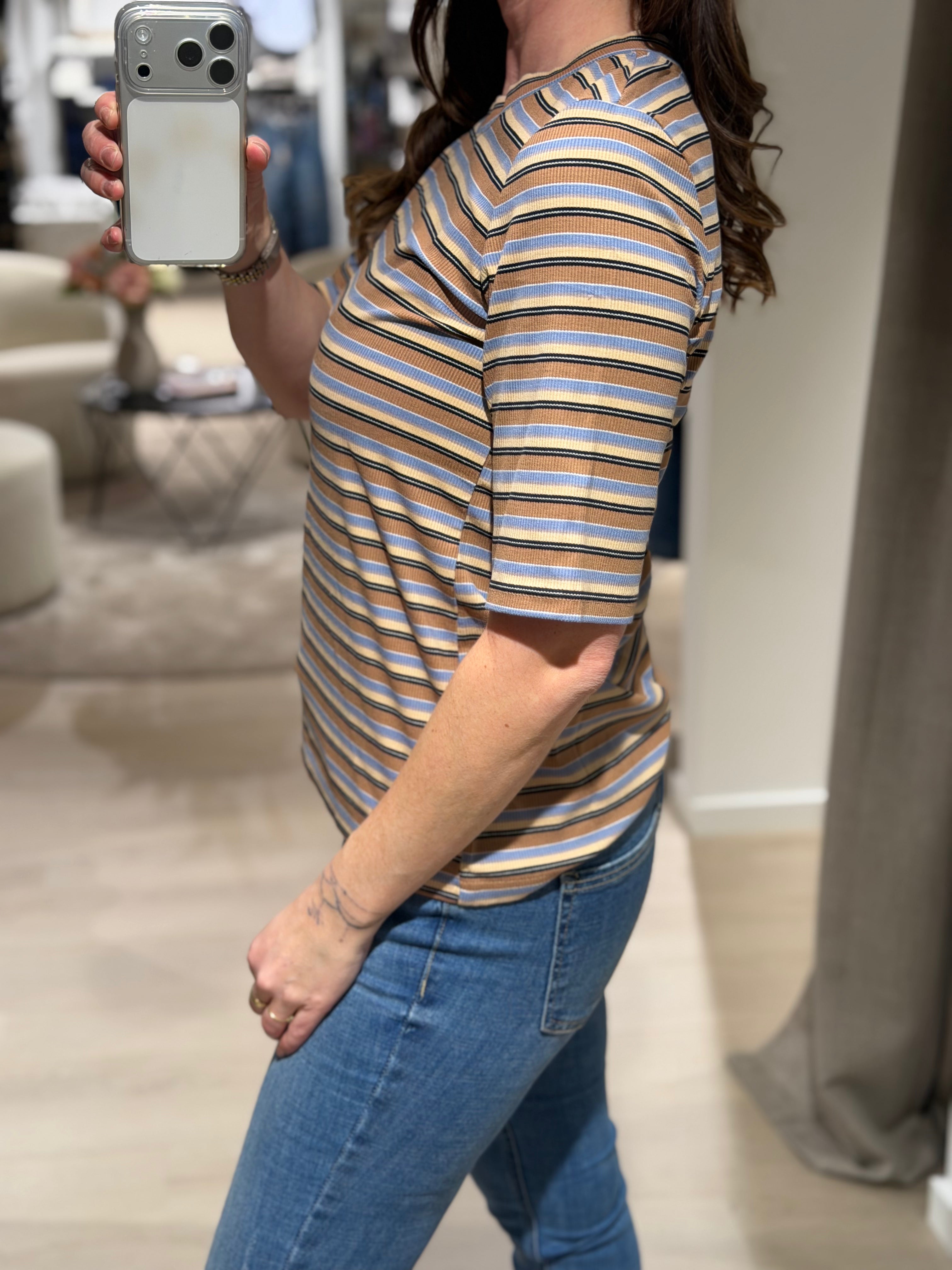 Ofelia - Silja - T-shirt Beige