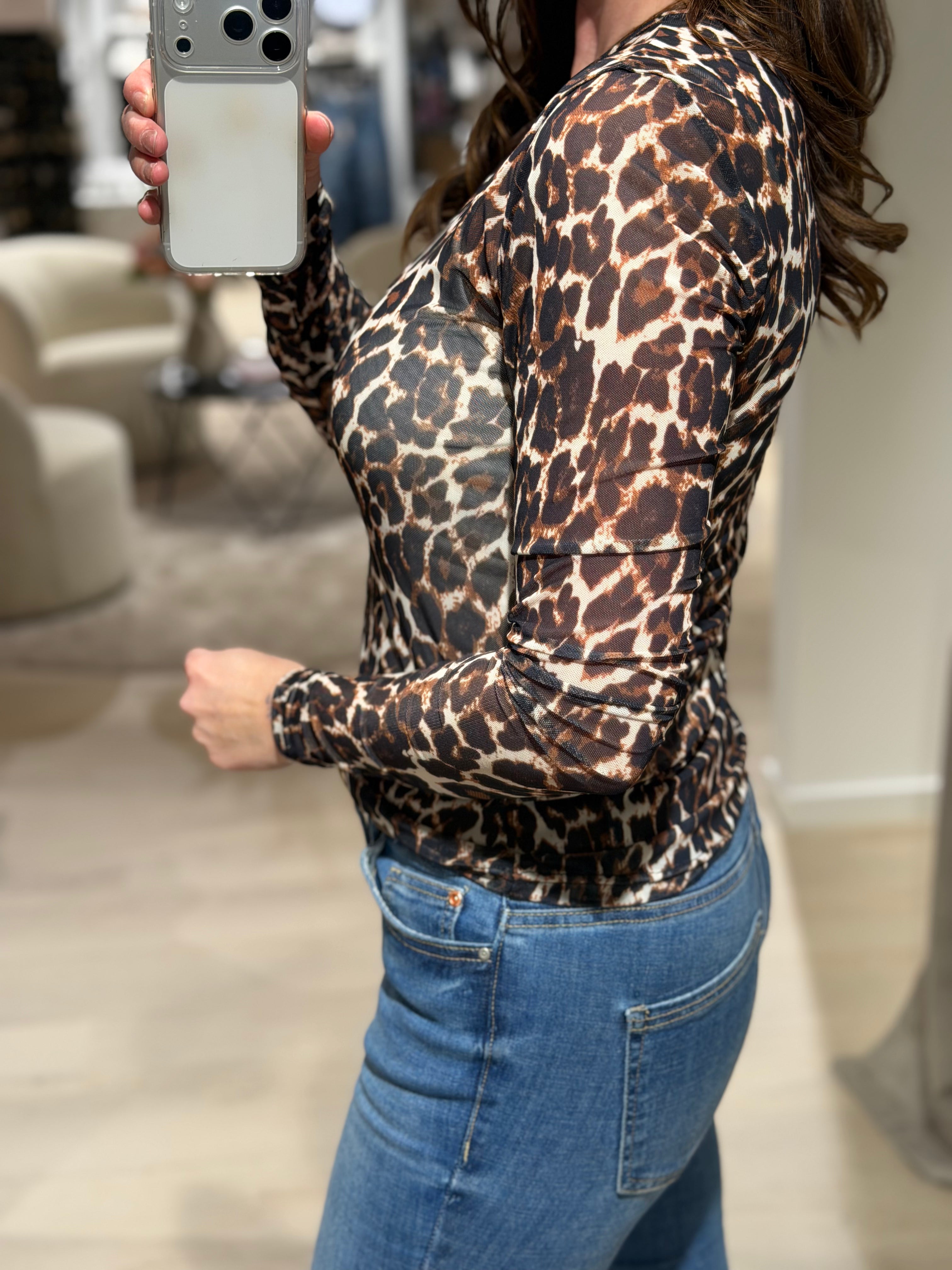 LIBERTÈ - Mesh - Bluse Leo