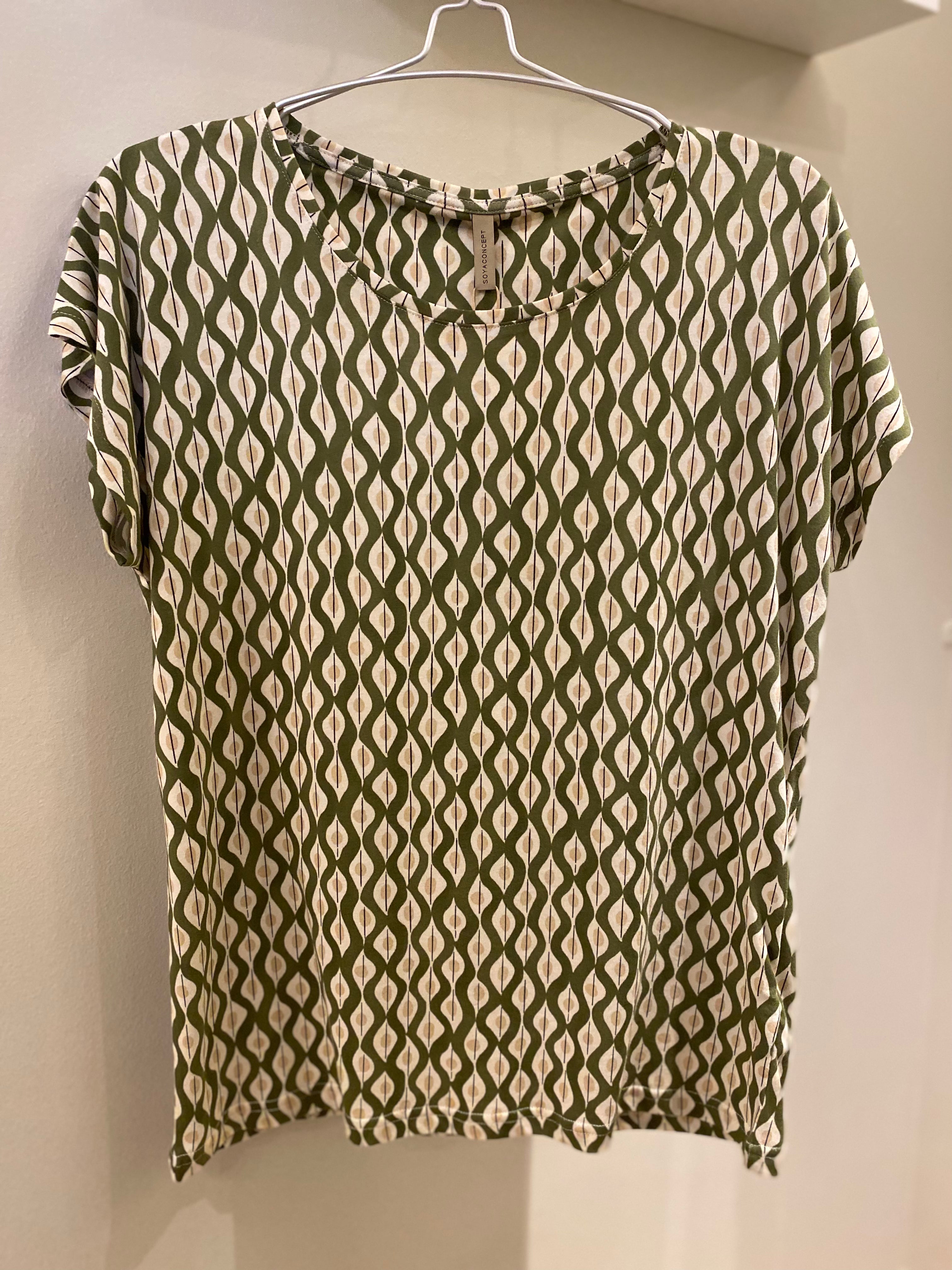 Soyaconcept - Felicity Aop - T-shirt Grøn