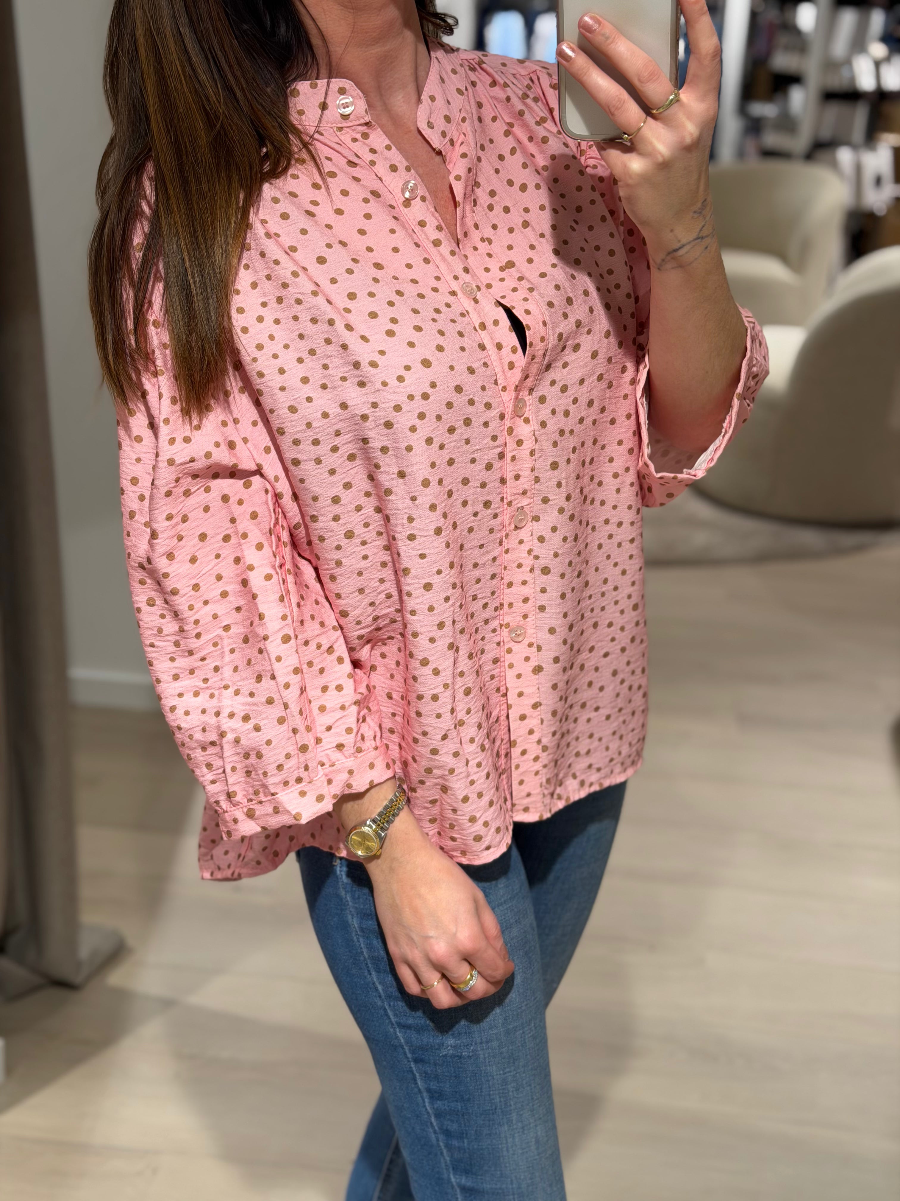 Marta - Destiny - Bluse Rosa