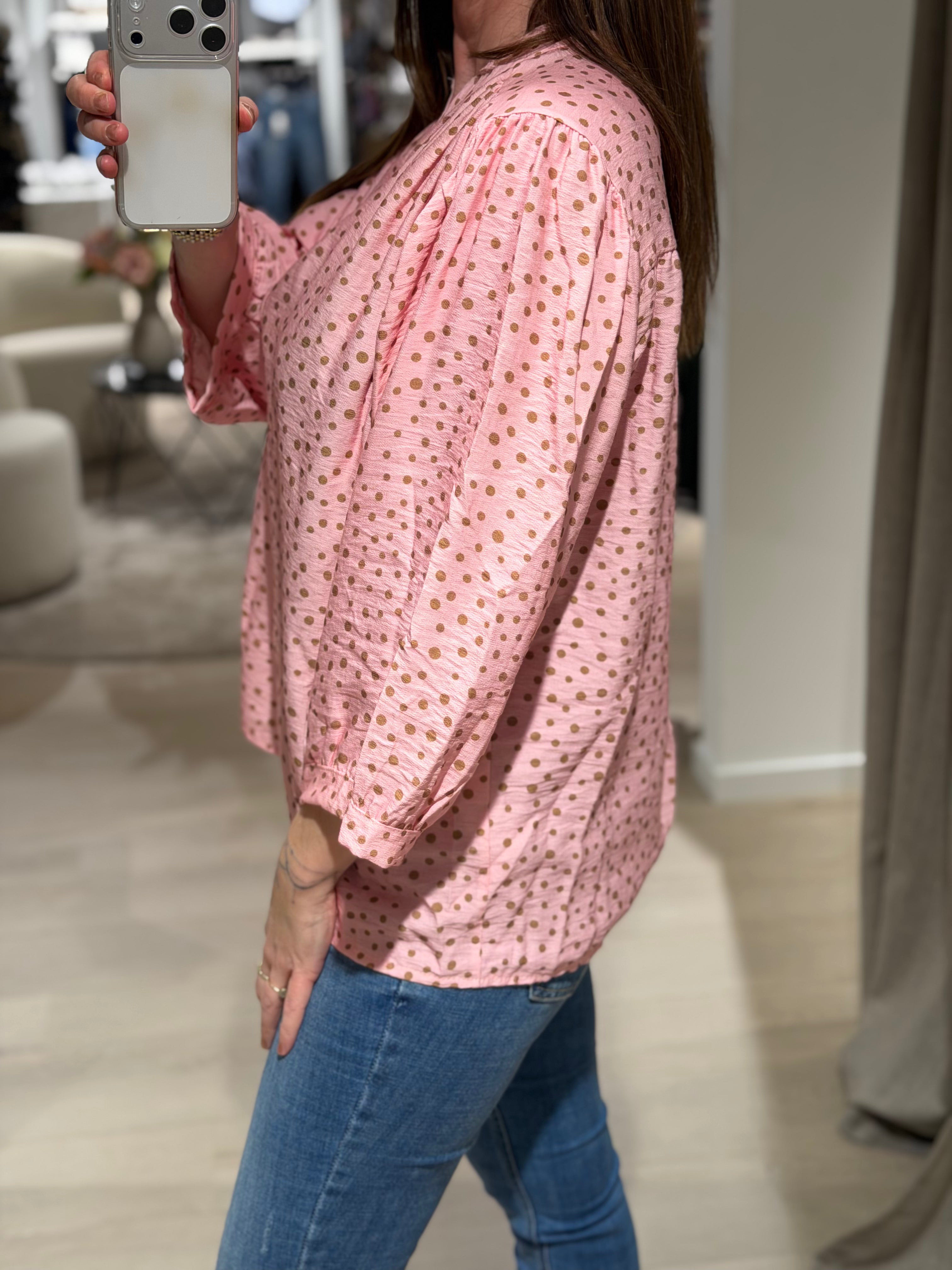Marta - Destiny - Bluse Rosa