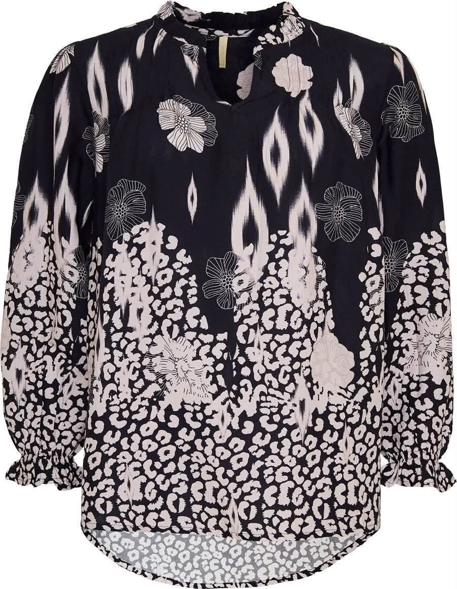 Ofelia - Laura - Bluse - Sort