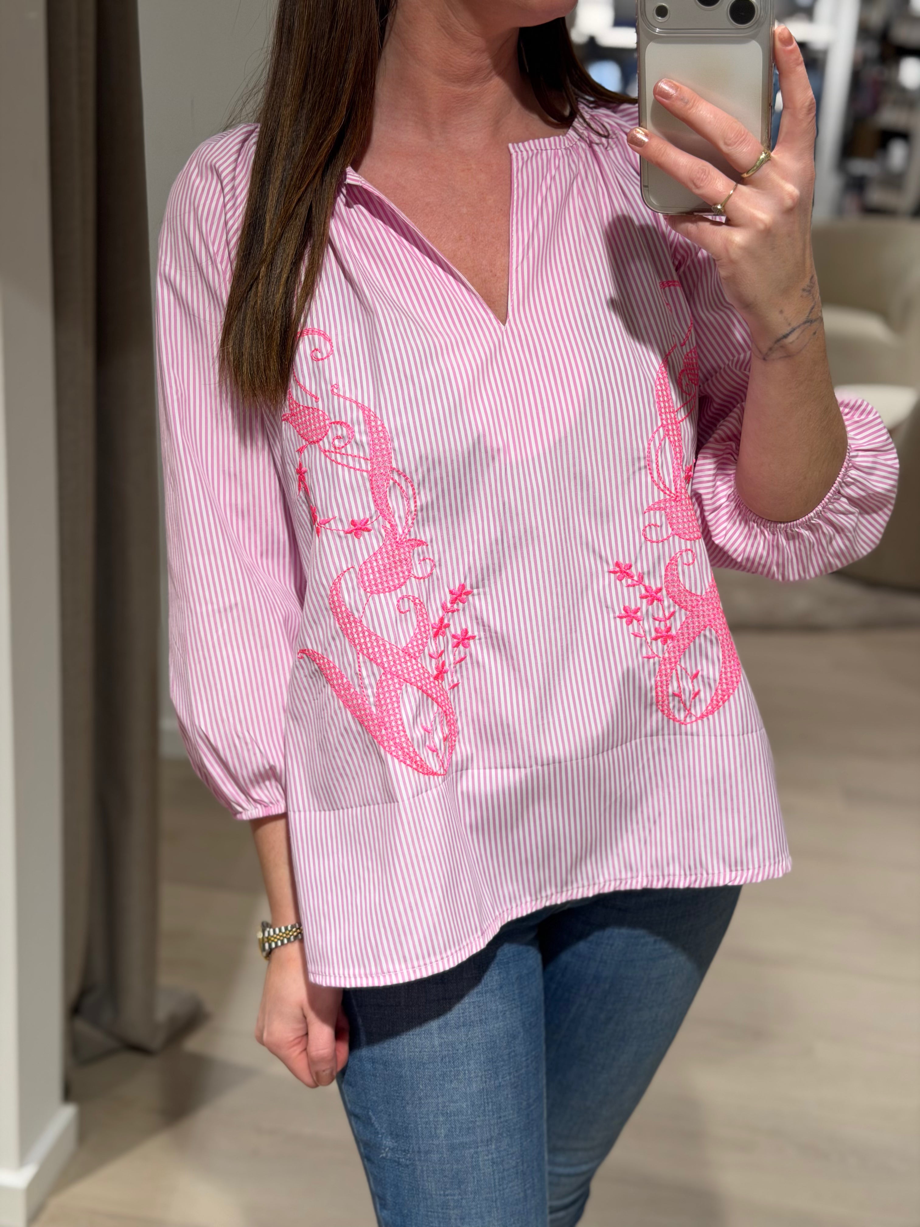 Marta - Brooke - Bluse Rosa