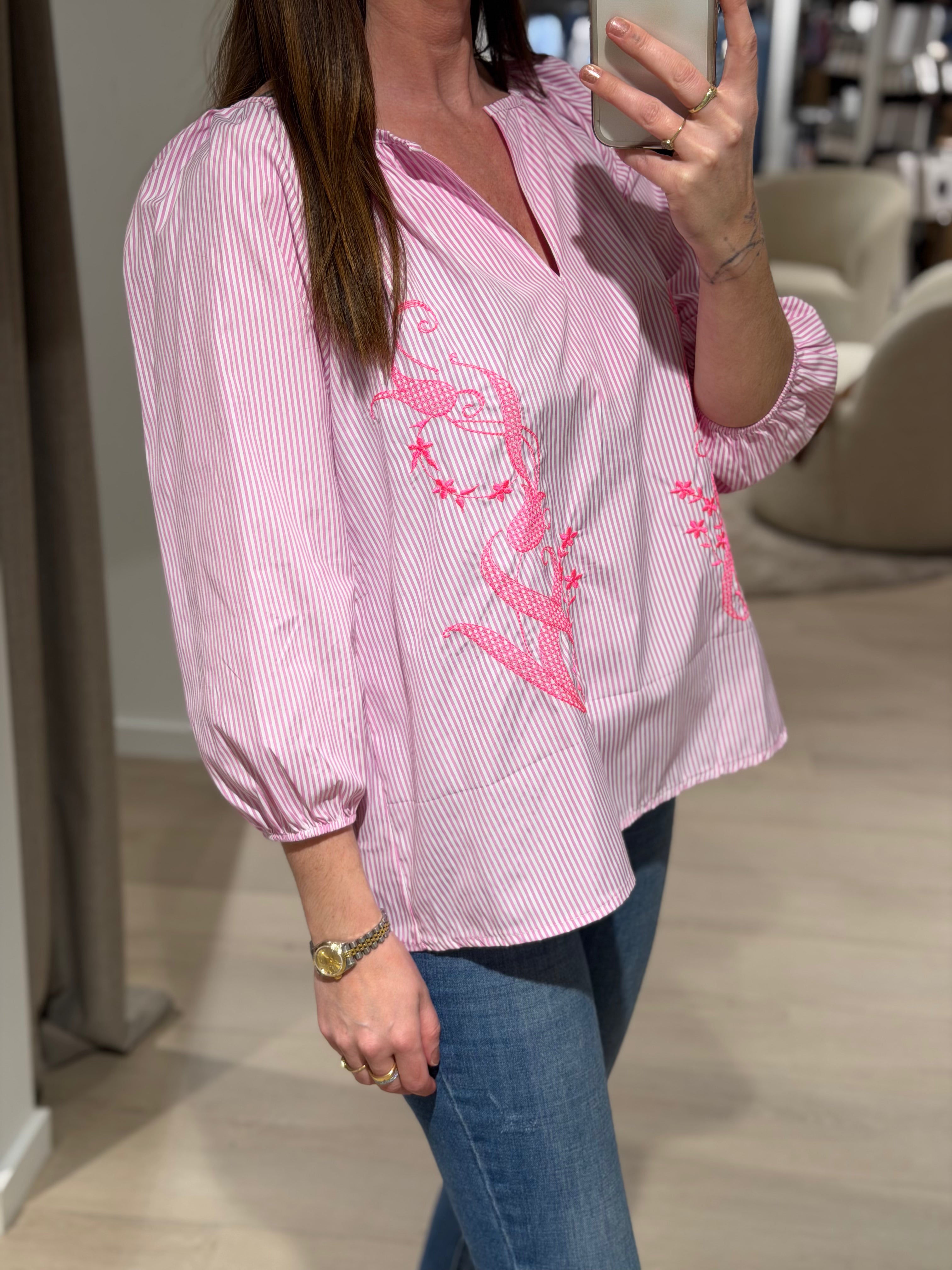 Marta - Brooke - Bluse Rosa