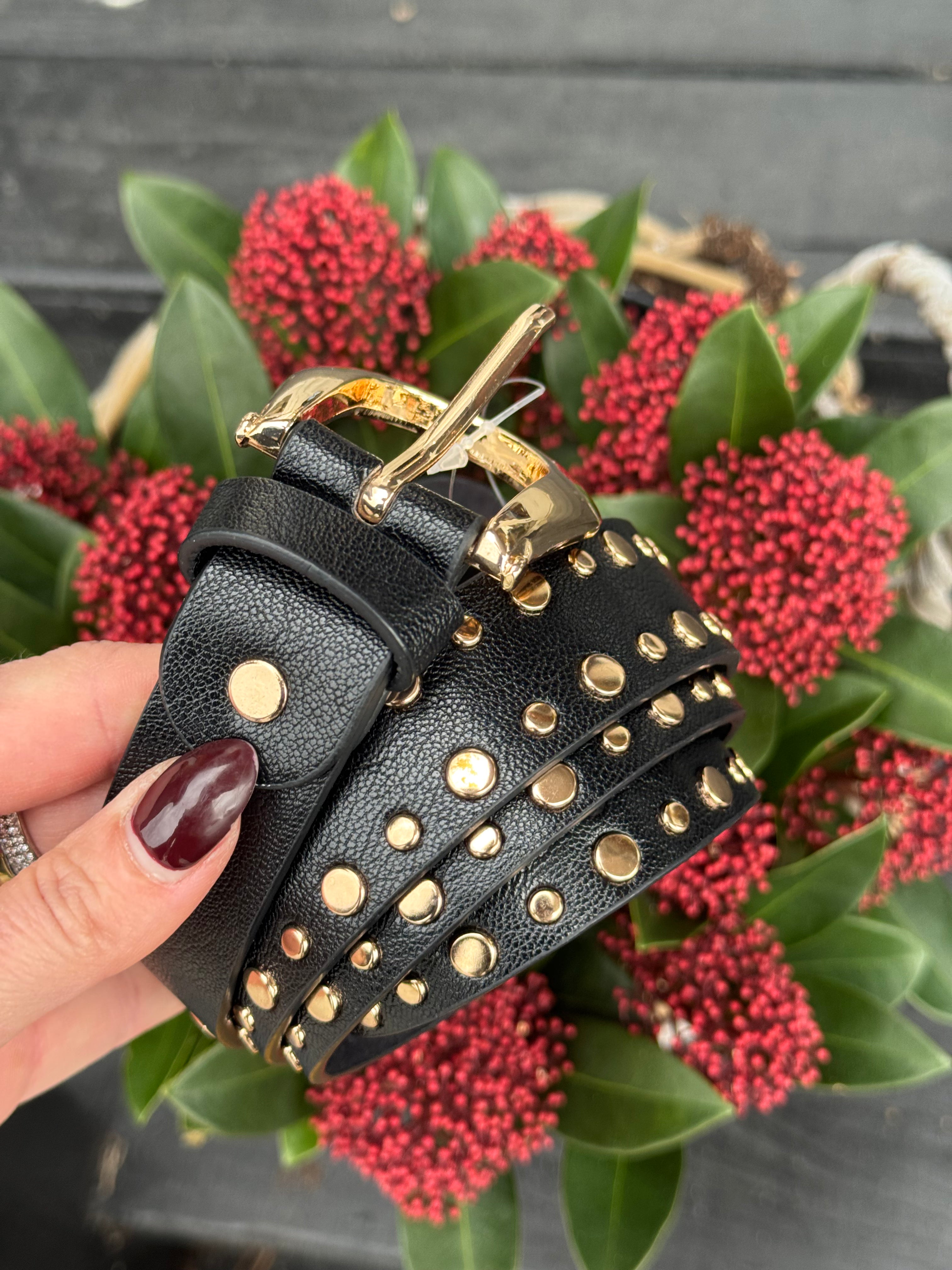 By Lagoni - Bælte - Sort Guld