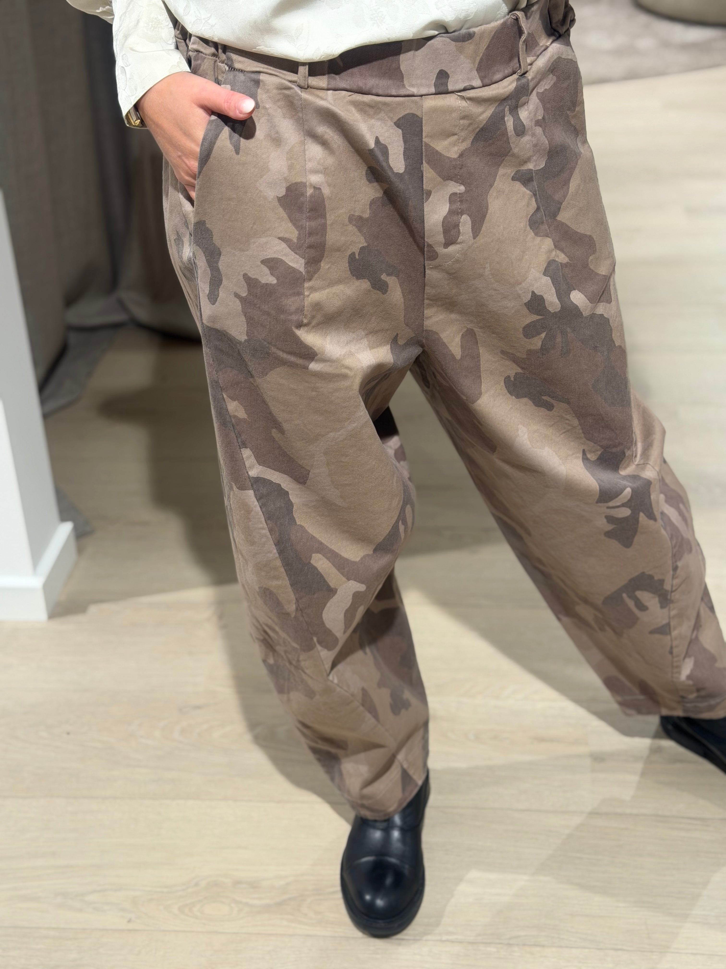 Marta Du Chateau - Beryl - Buks Beige Camouflage